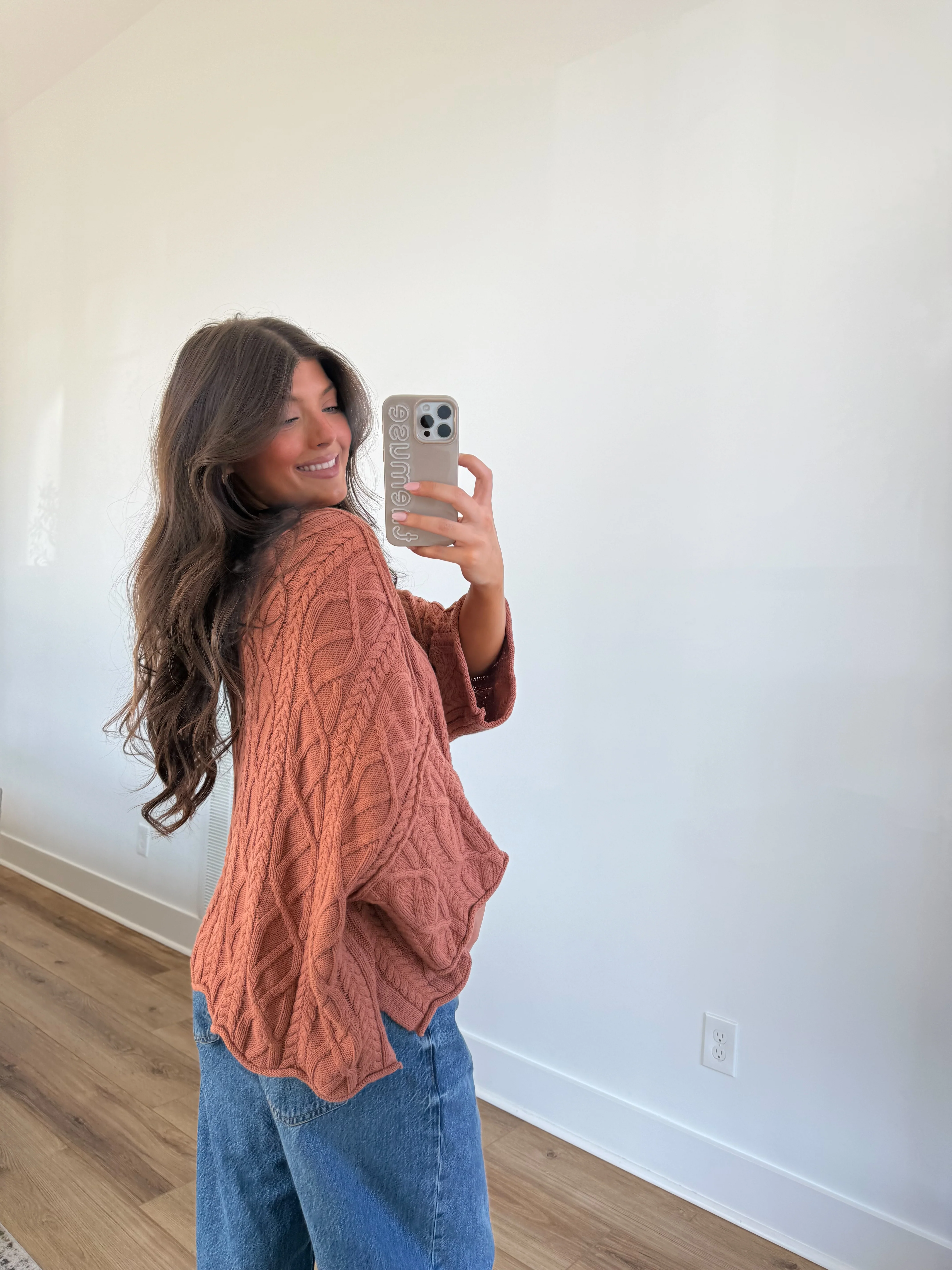 The Soft Scallop Sweater (Pumpkin) - Image 2