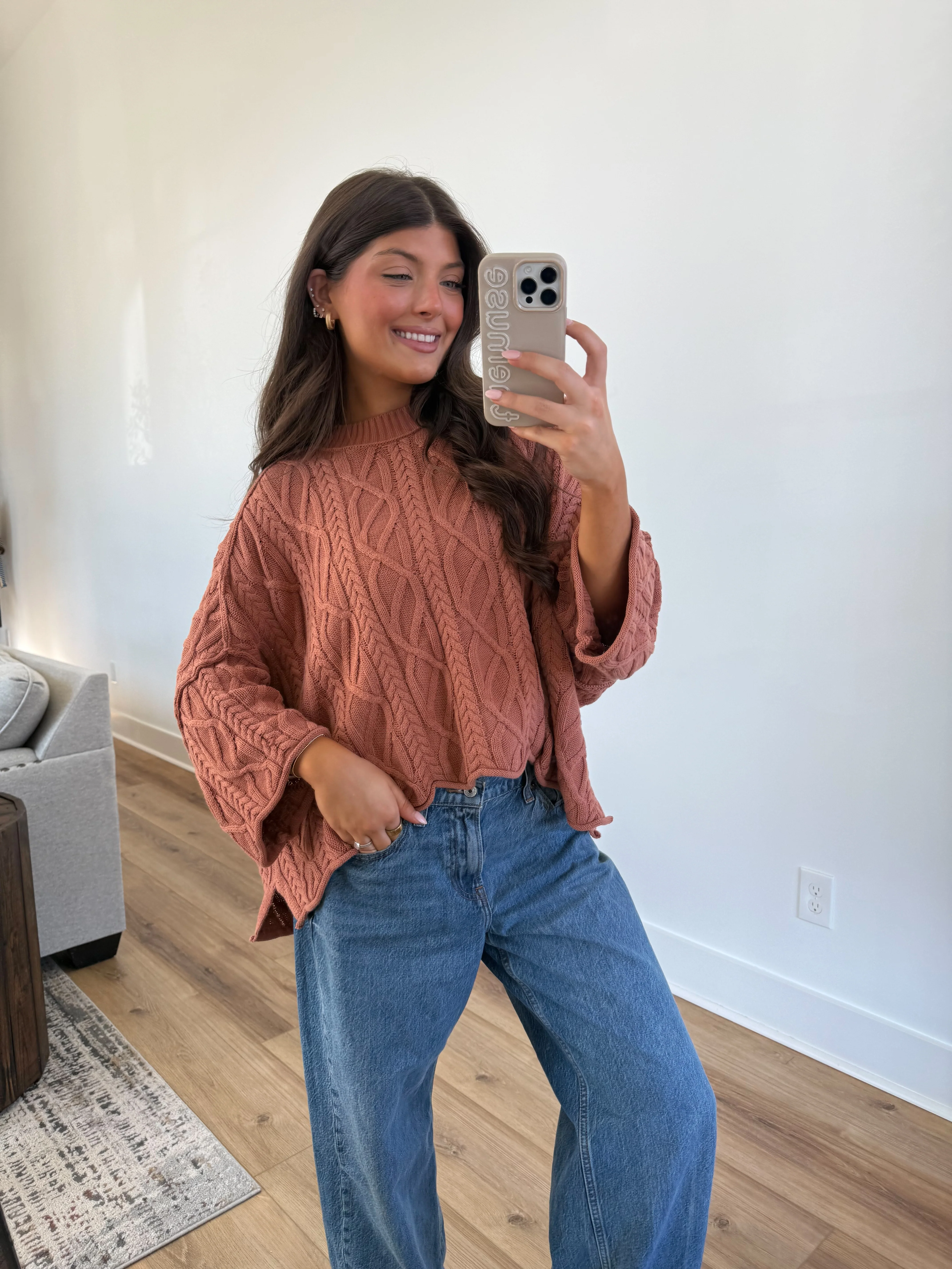 The Soft Scallop Sweater (Pumpkin) - Image 5