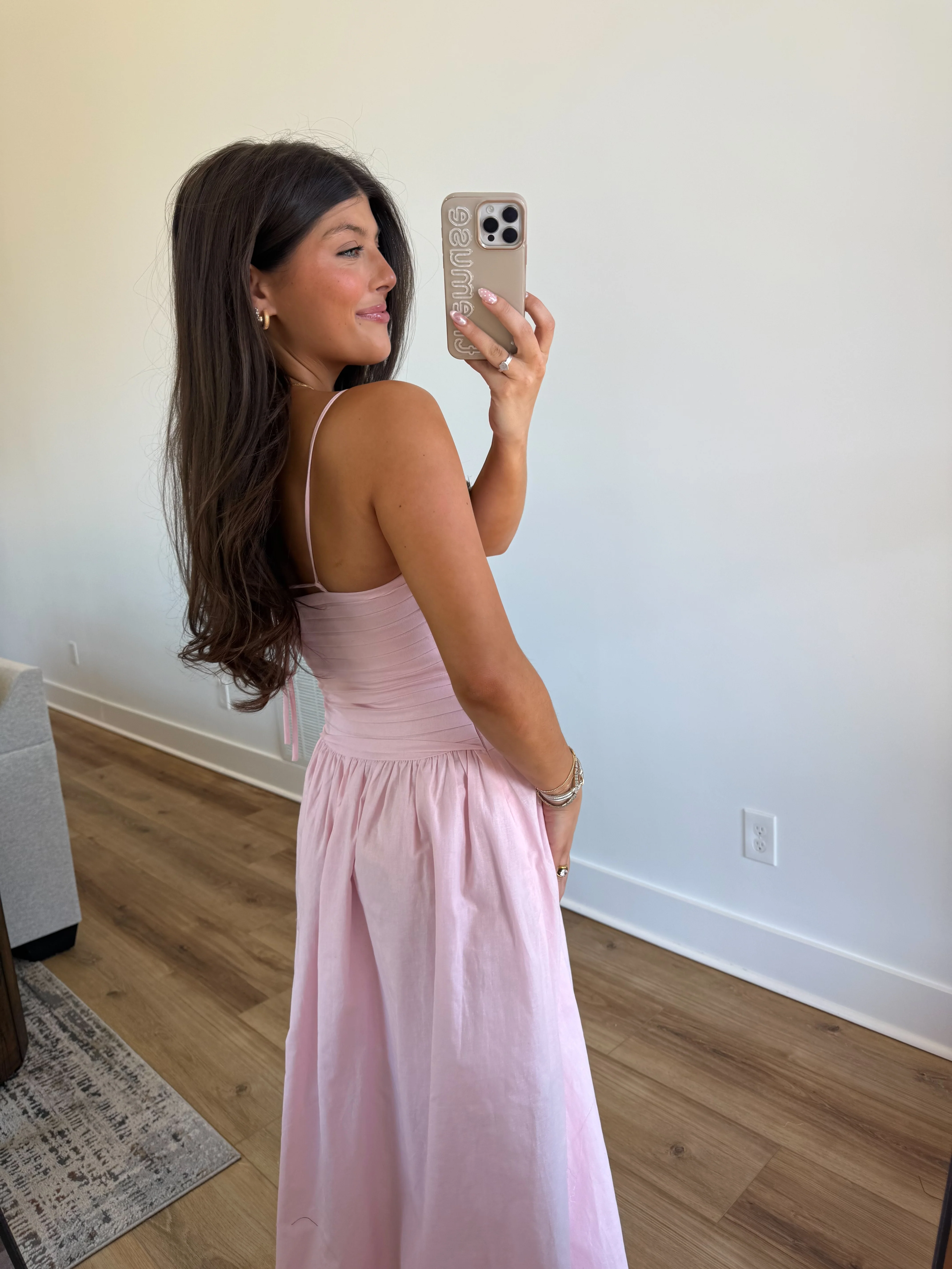The Strawberry Linen Dress (Restock) - Image 4
