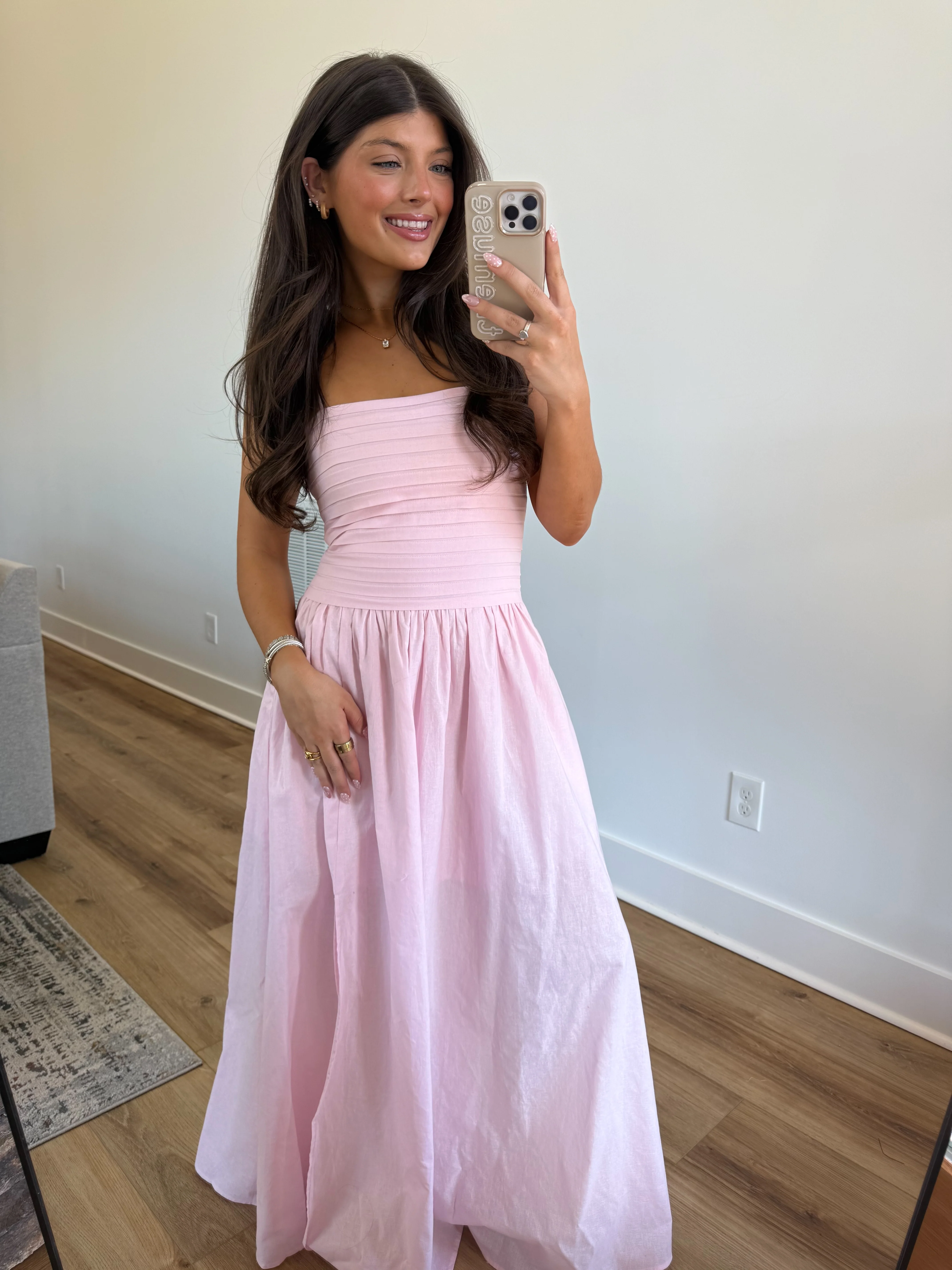 The Strawberry Linen Dress (Restock) - Image 6