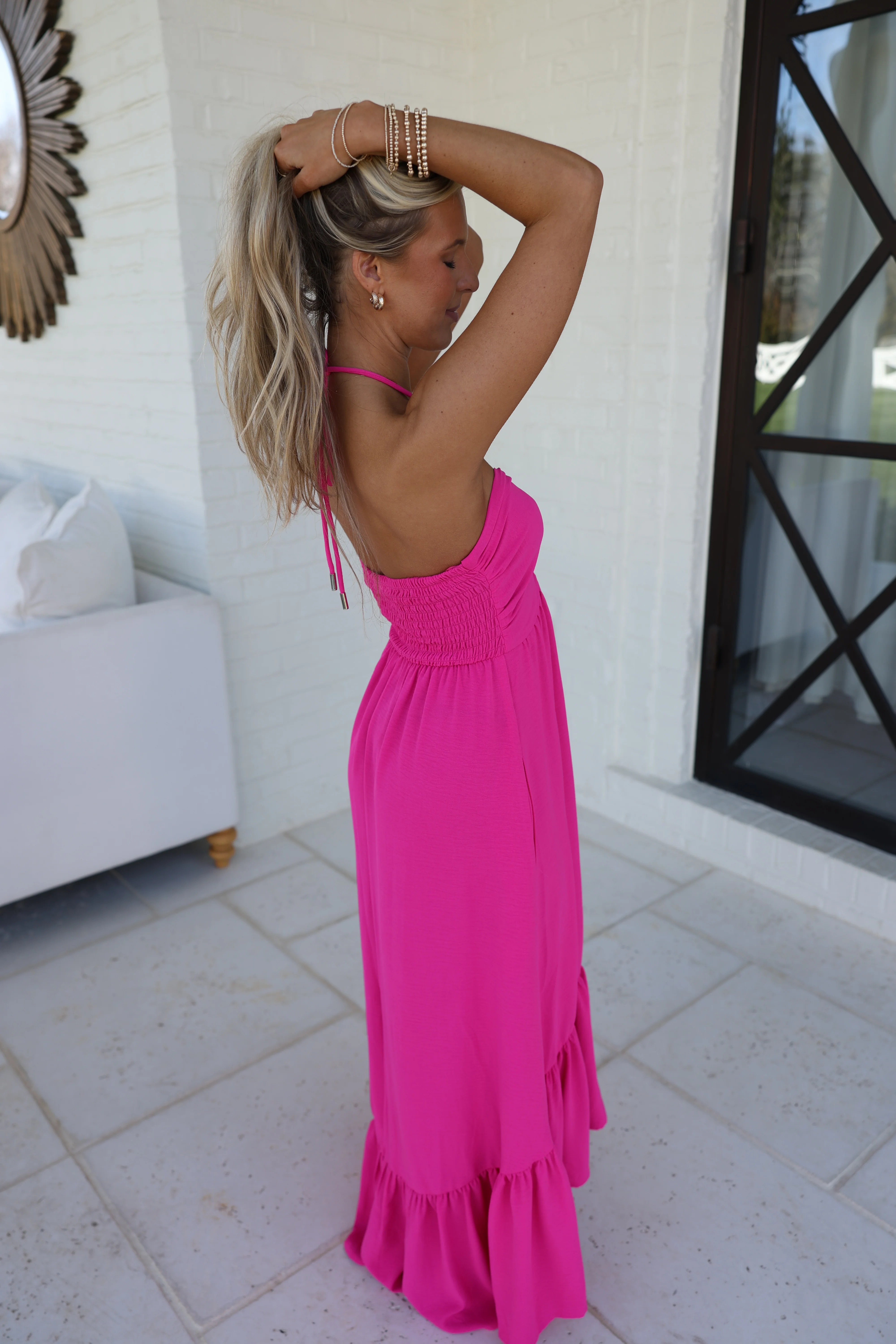 The Sunkissed Fuchsia Maxi - Image 4