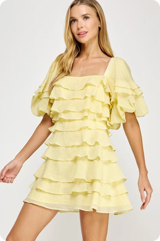 The Sunshine Tiered Dress - Image 11