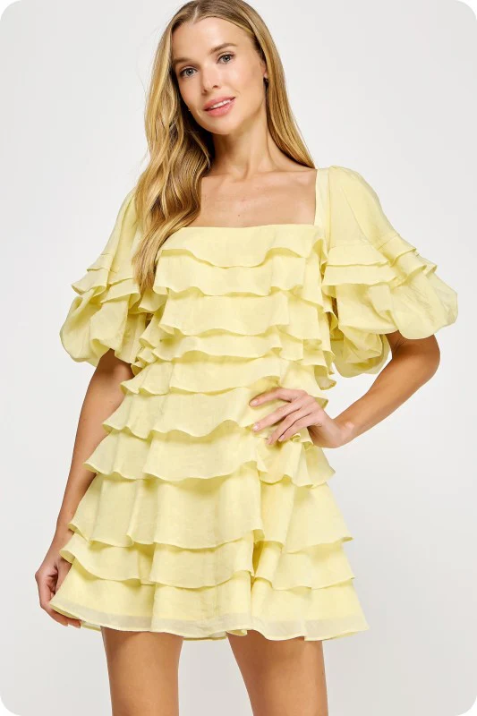 The Sunshine Tiered Dress - Image 12
