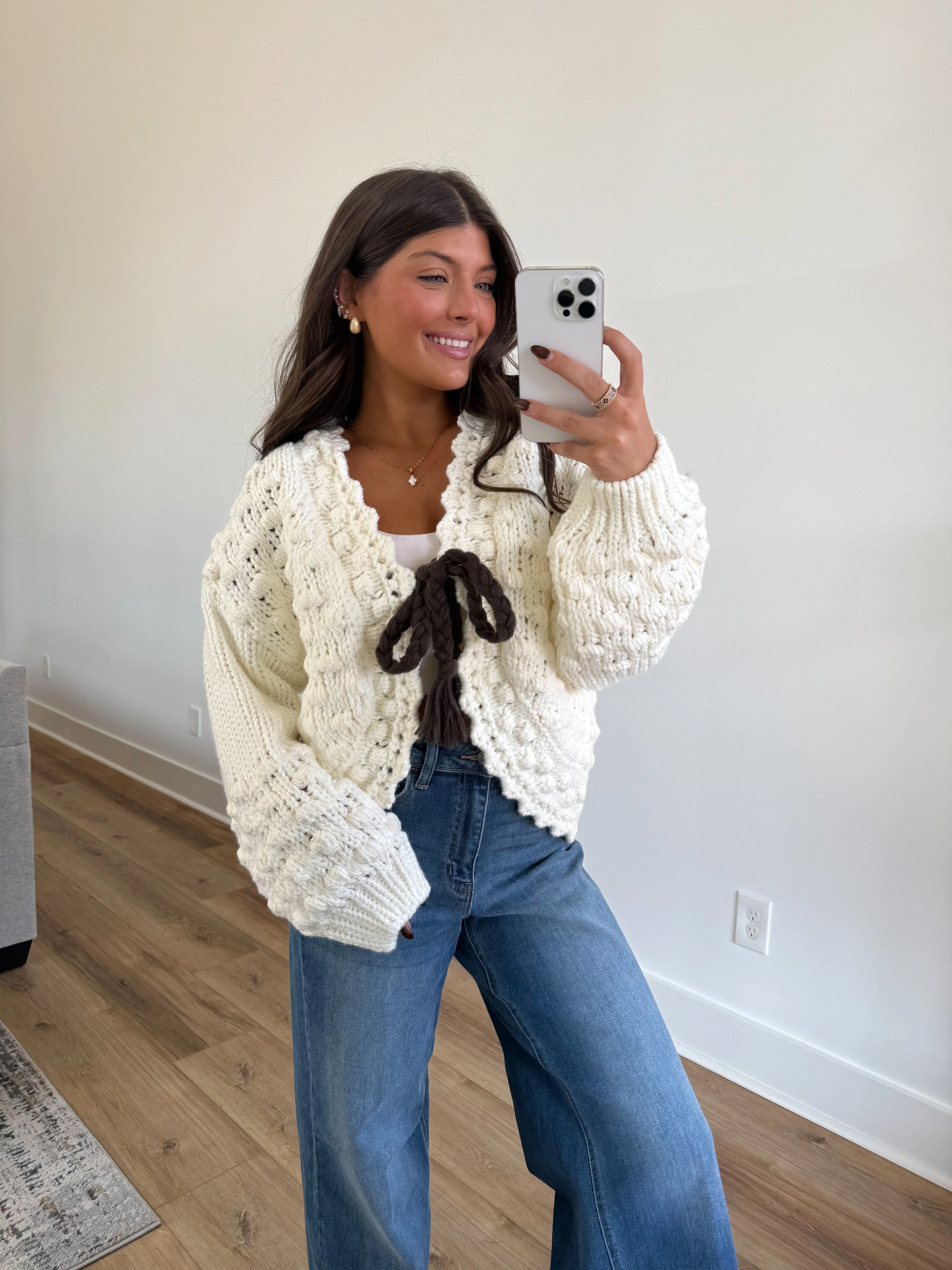 The Sweet Bow Cardi - Image 2