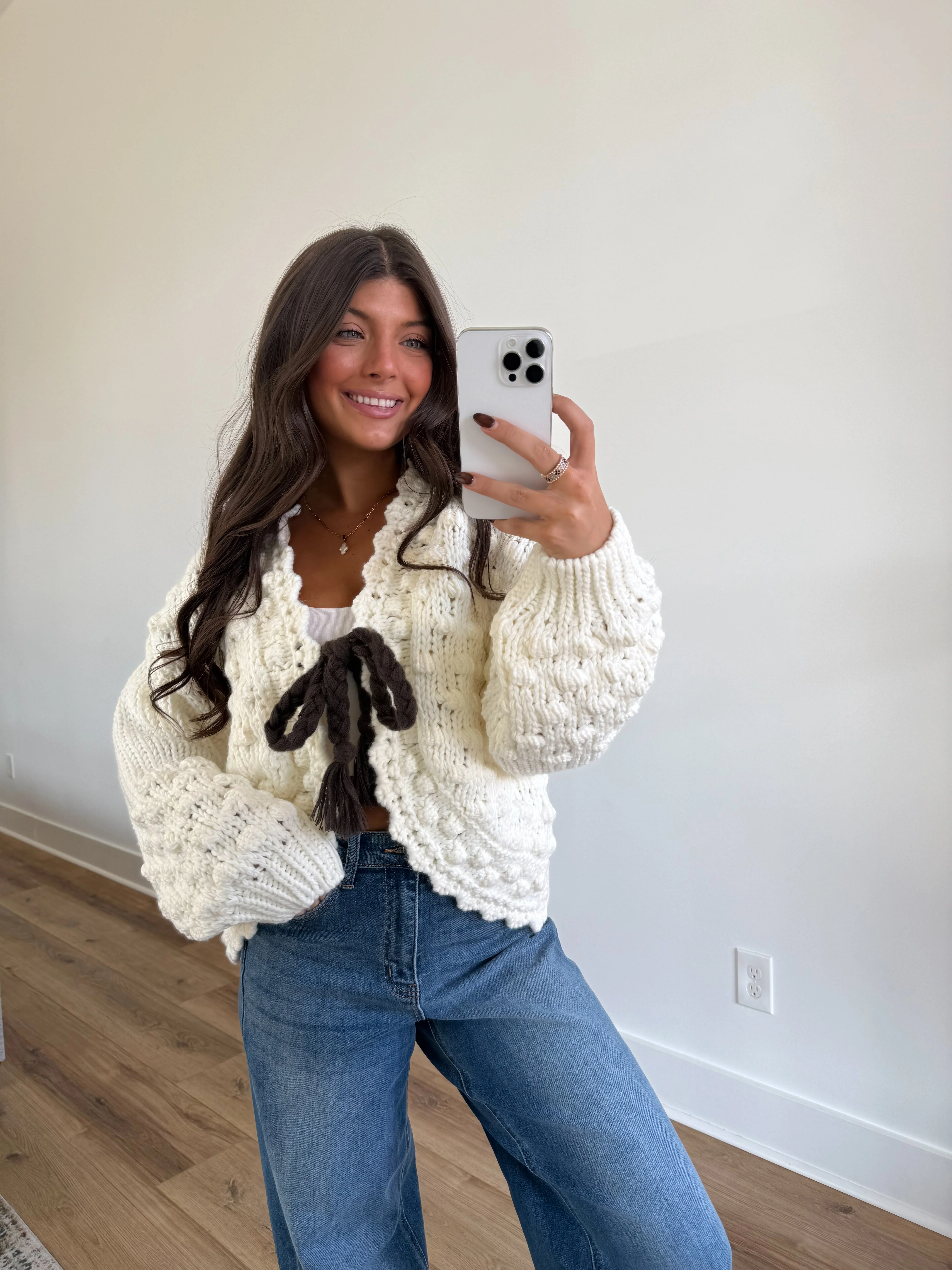 The Sweet Bow Cardi - Image 4