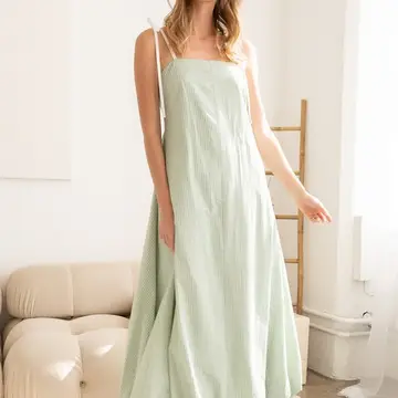 The Sweet Easter Stripe Maxi (Green) - Image 7