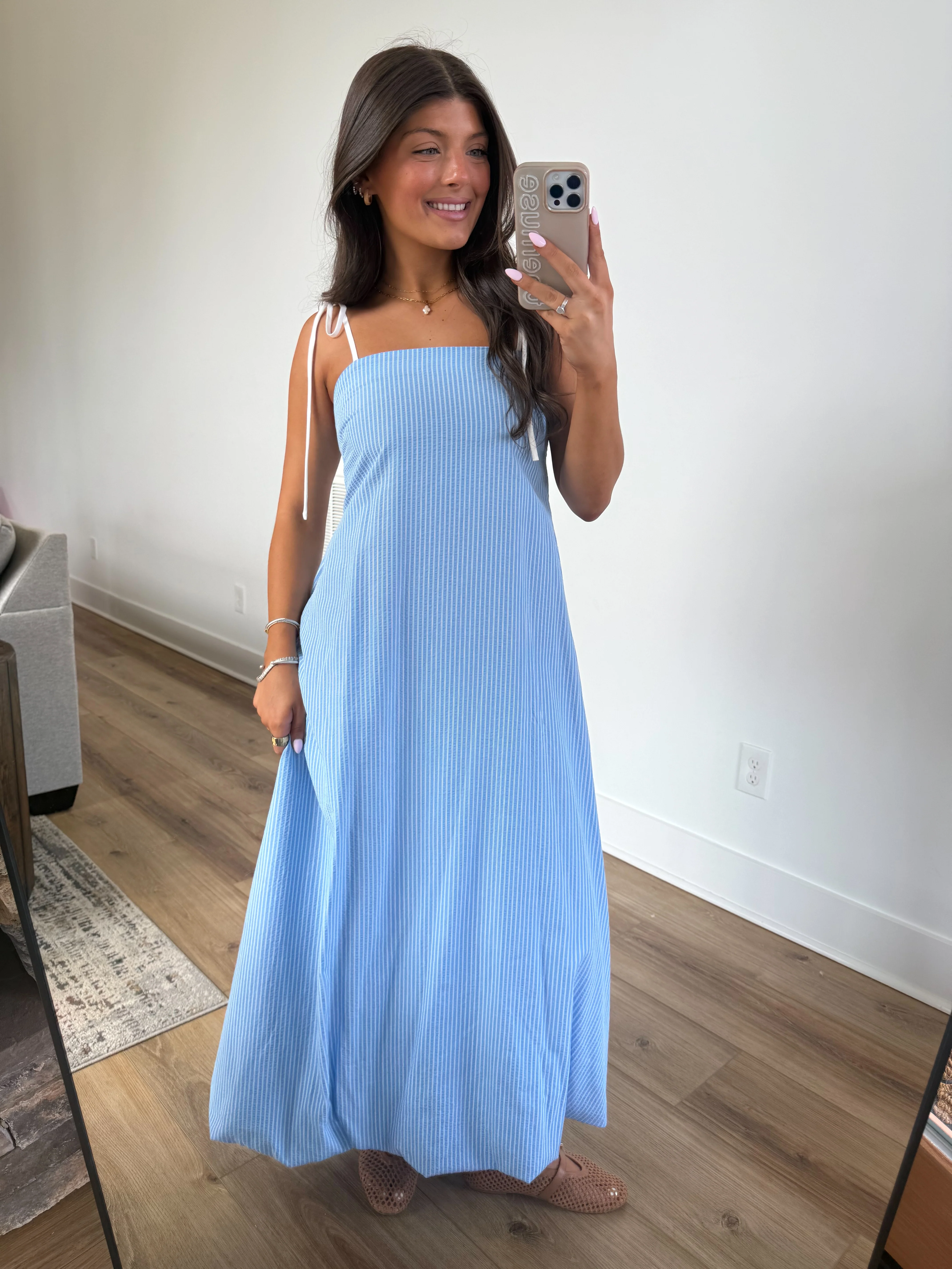 The Sweet Easter Stripe Maxi (Blue) - Image 5