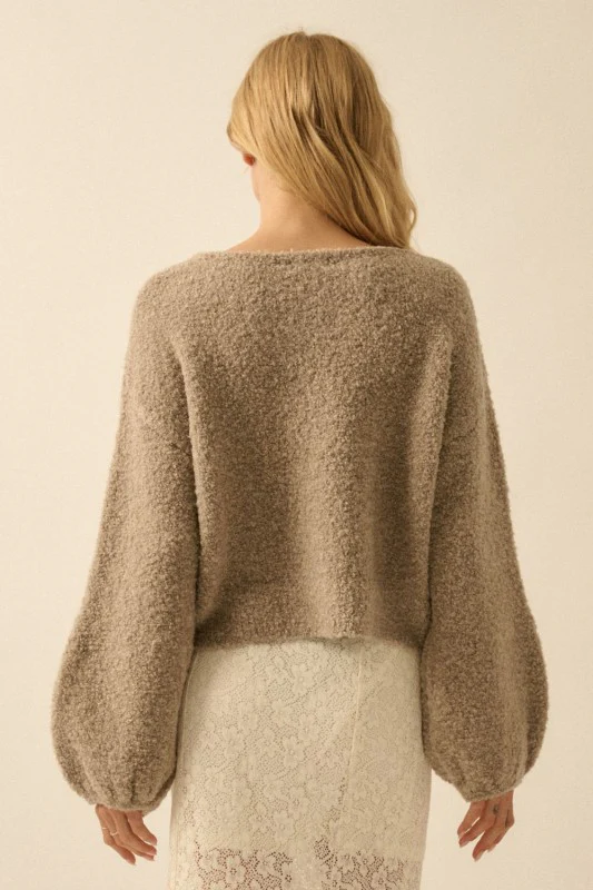 The Tan Textured Sweater (Restock) - Image 6