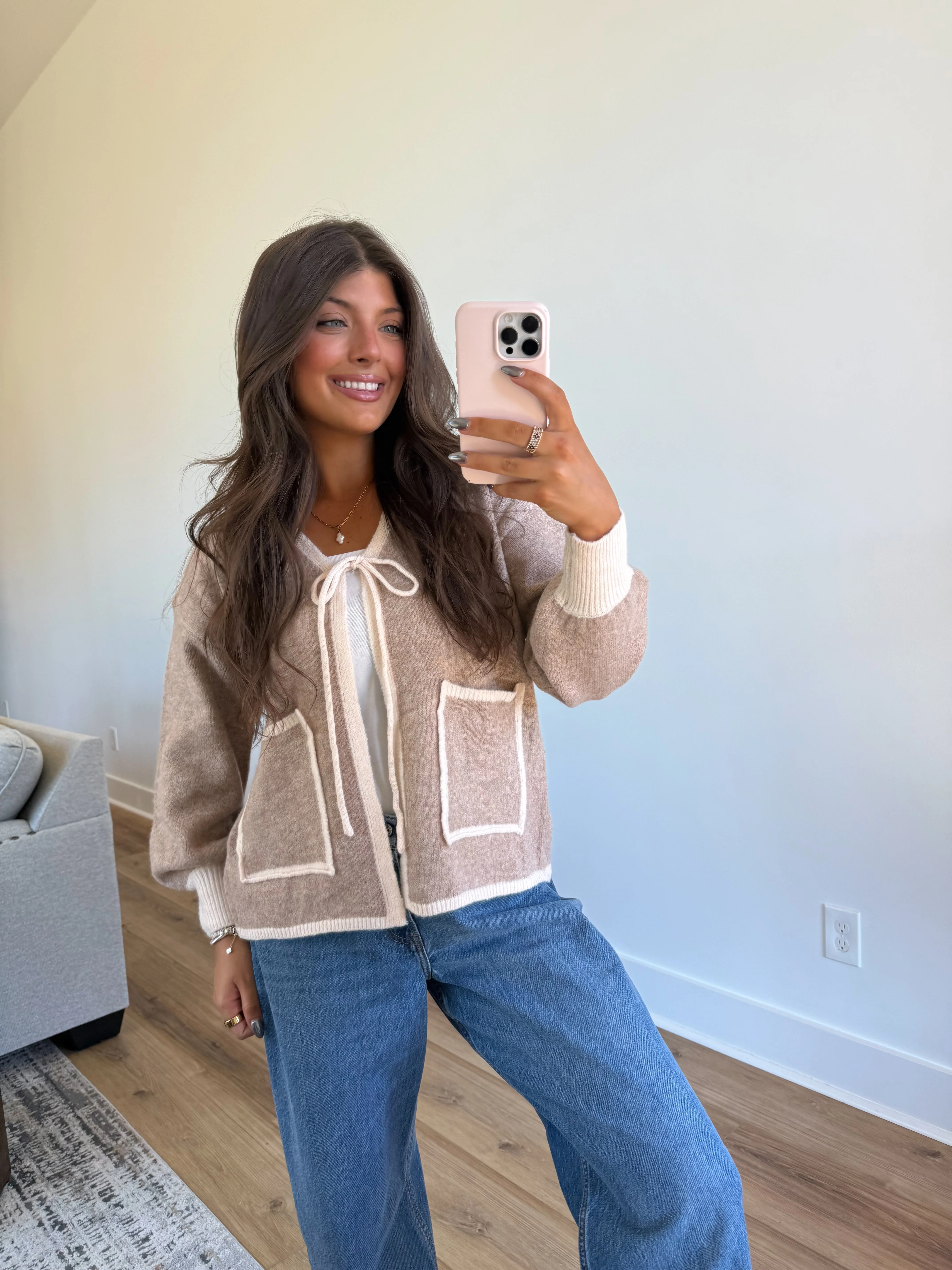 The Timeless Tie Cardigan - Image 4