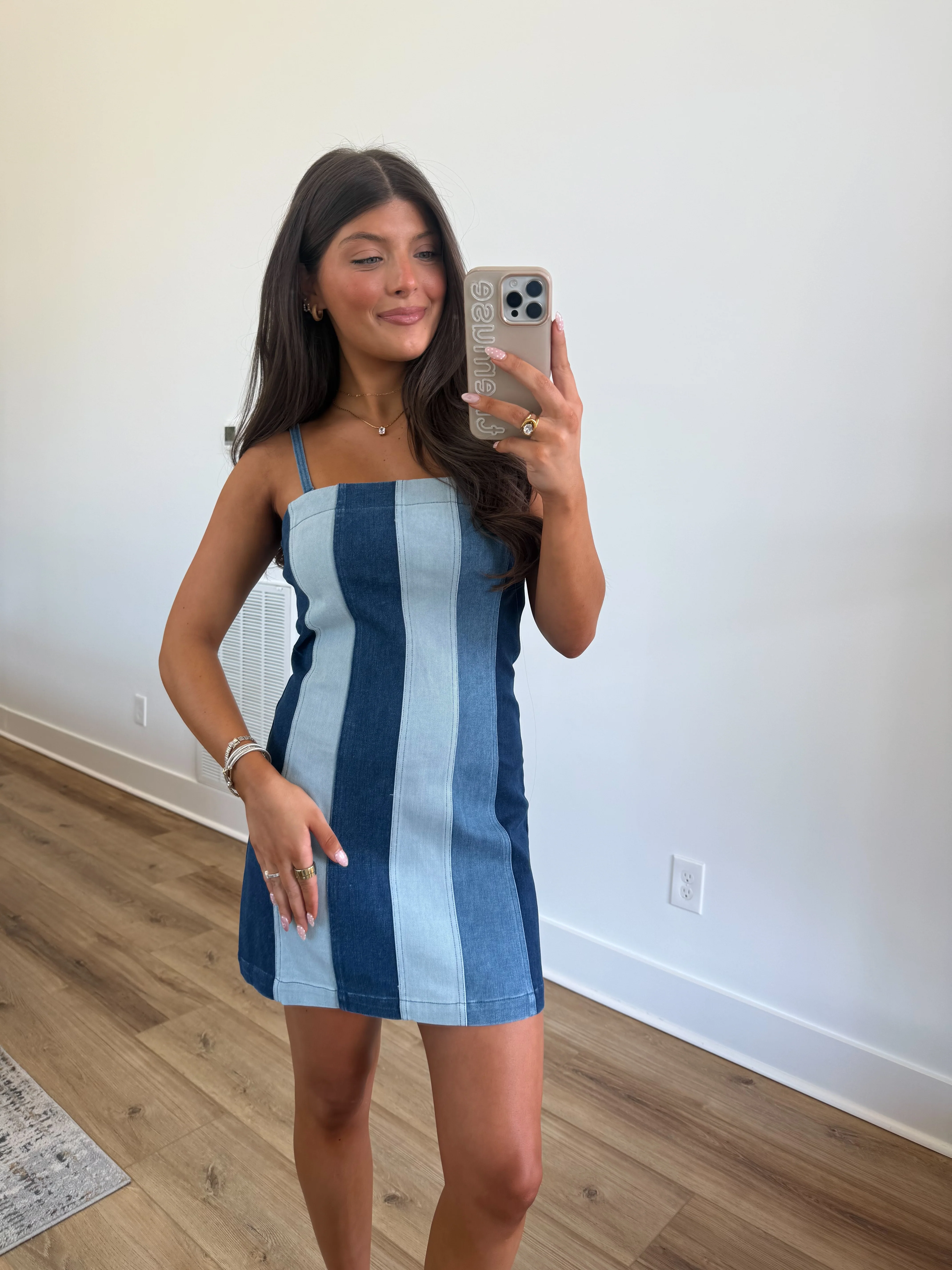 The True Blue Mini Dress - Image 2