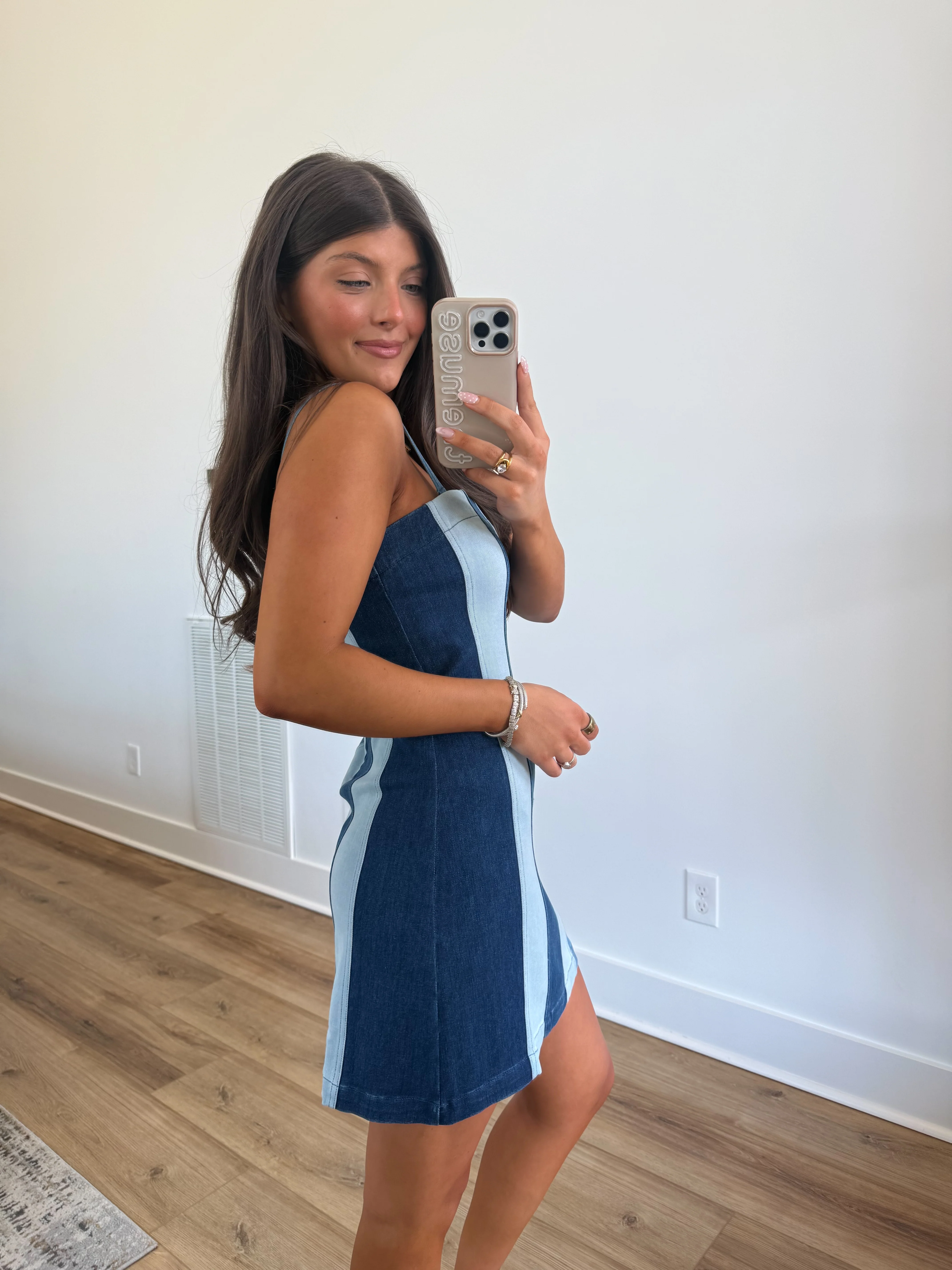 The True Blue Mini Dress - Image 3