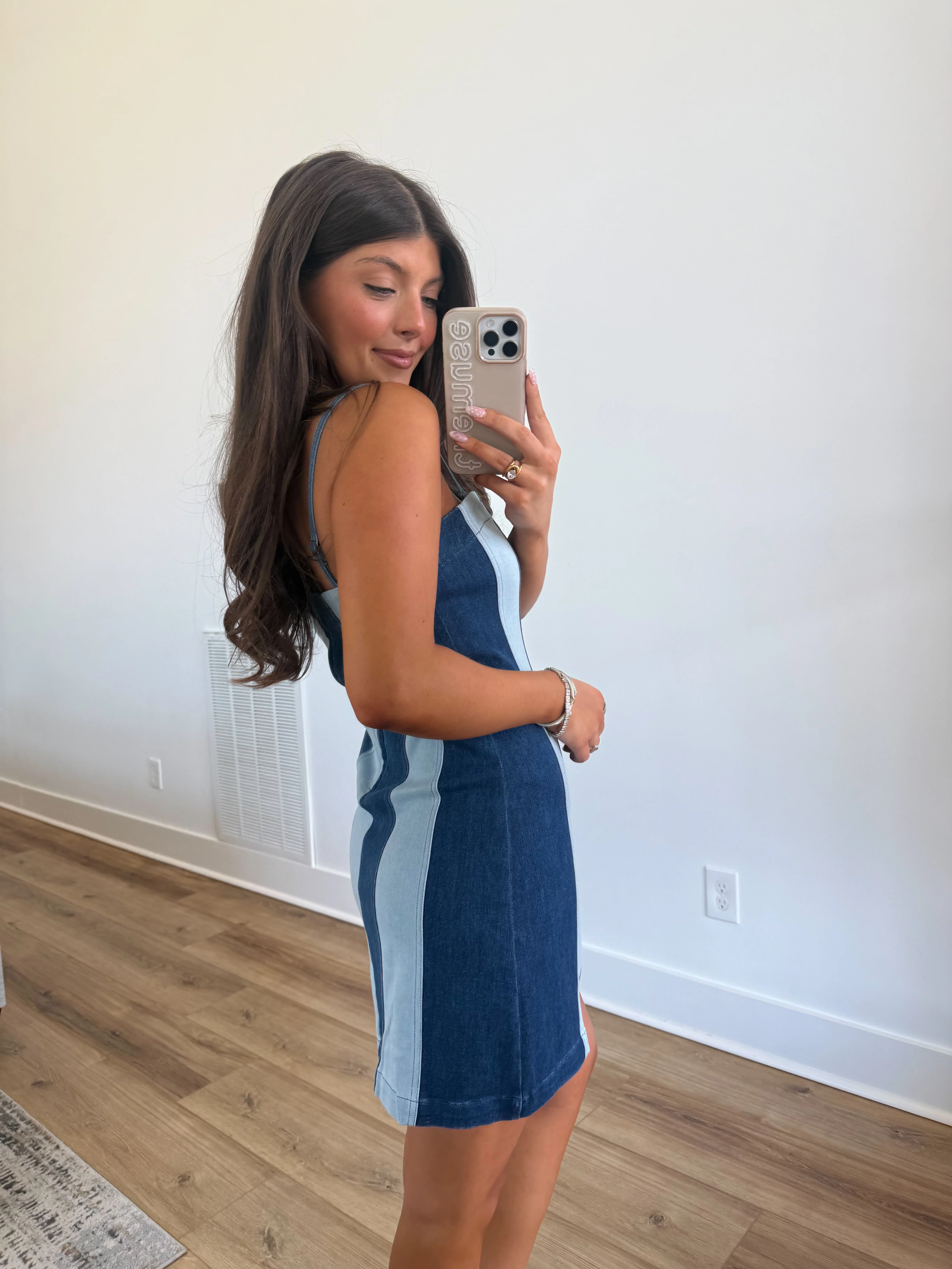 The True Blue Mini Dress - Image 4