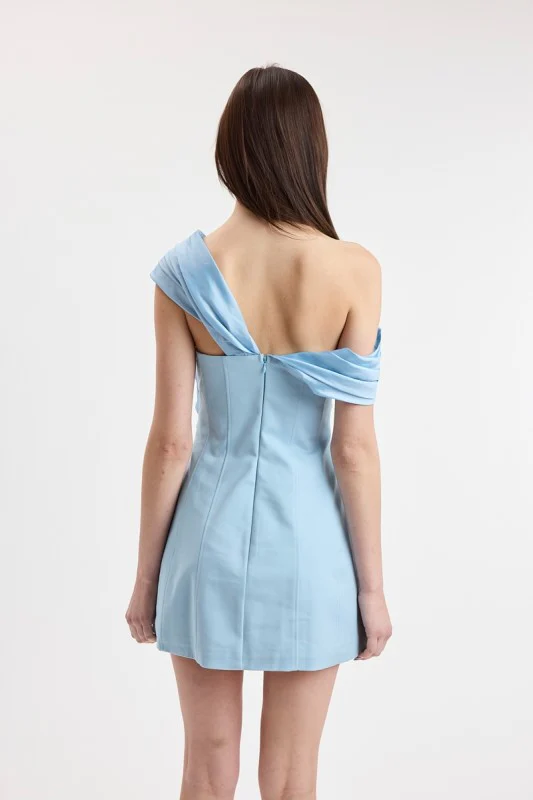 The Twisted Vows Dress (Blue) - Image 7