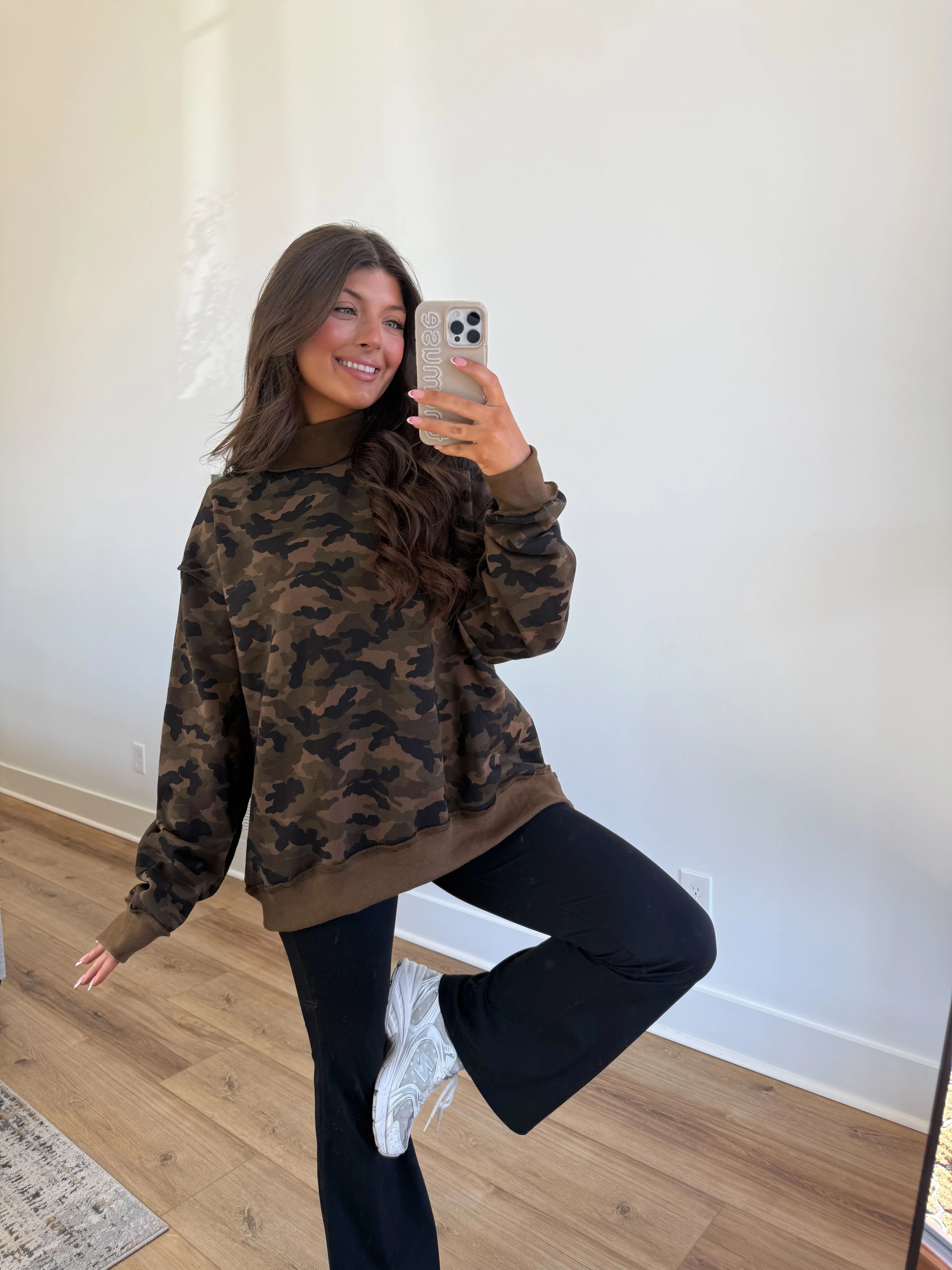 The Woodland Camo Mockneck - Image 2