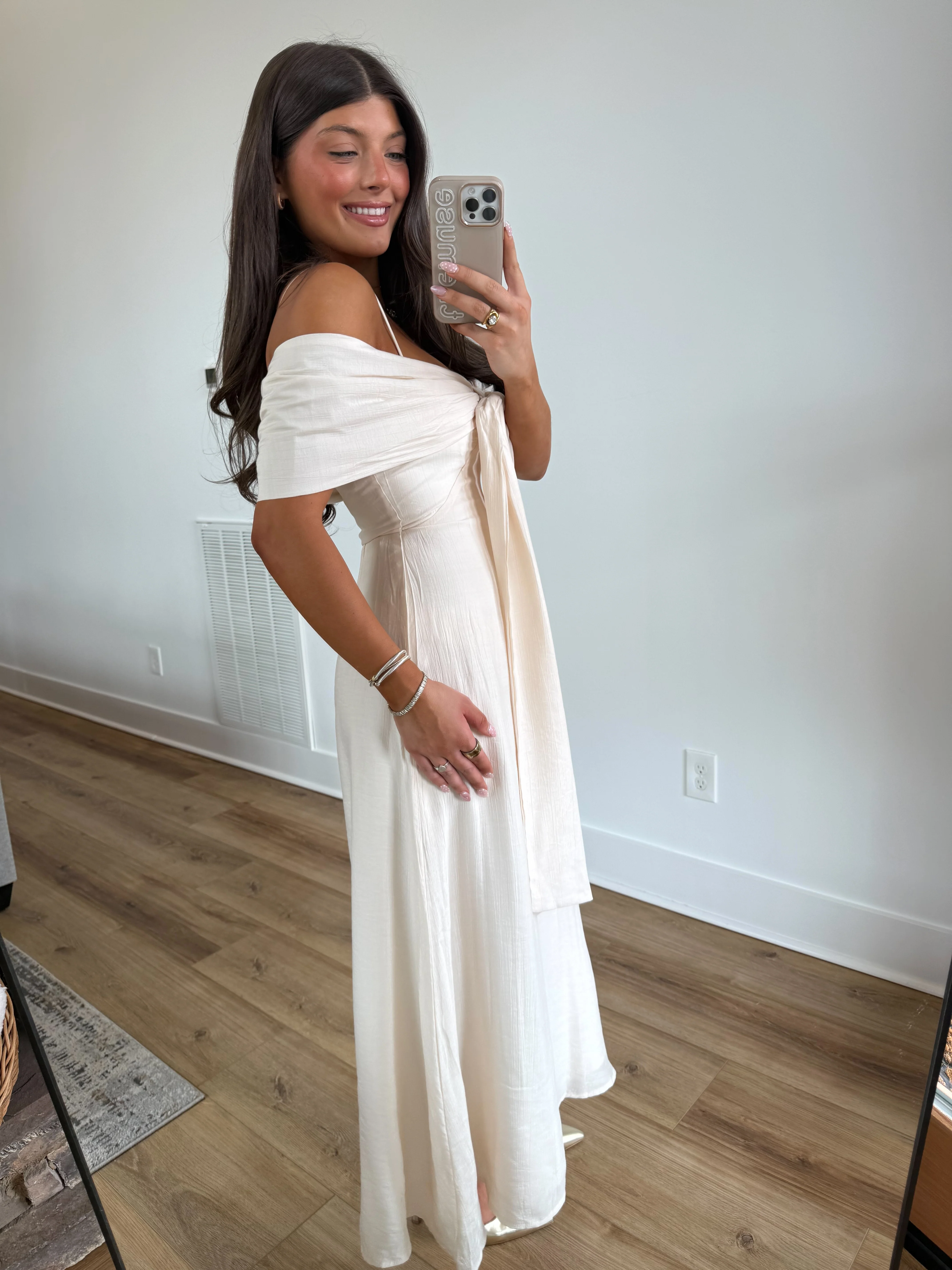 Tied to You Midi Dress - Image 3