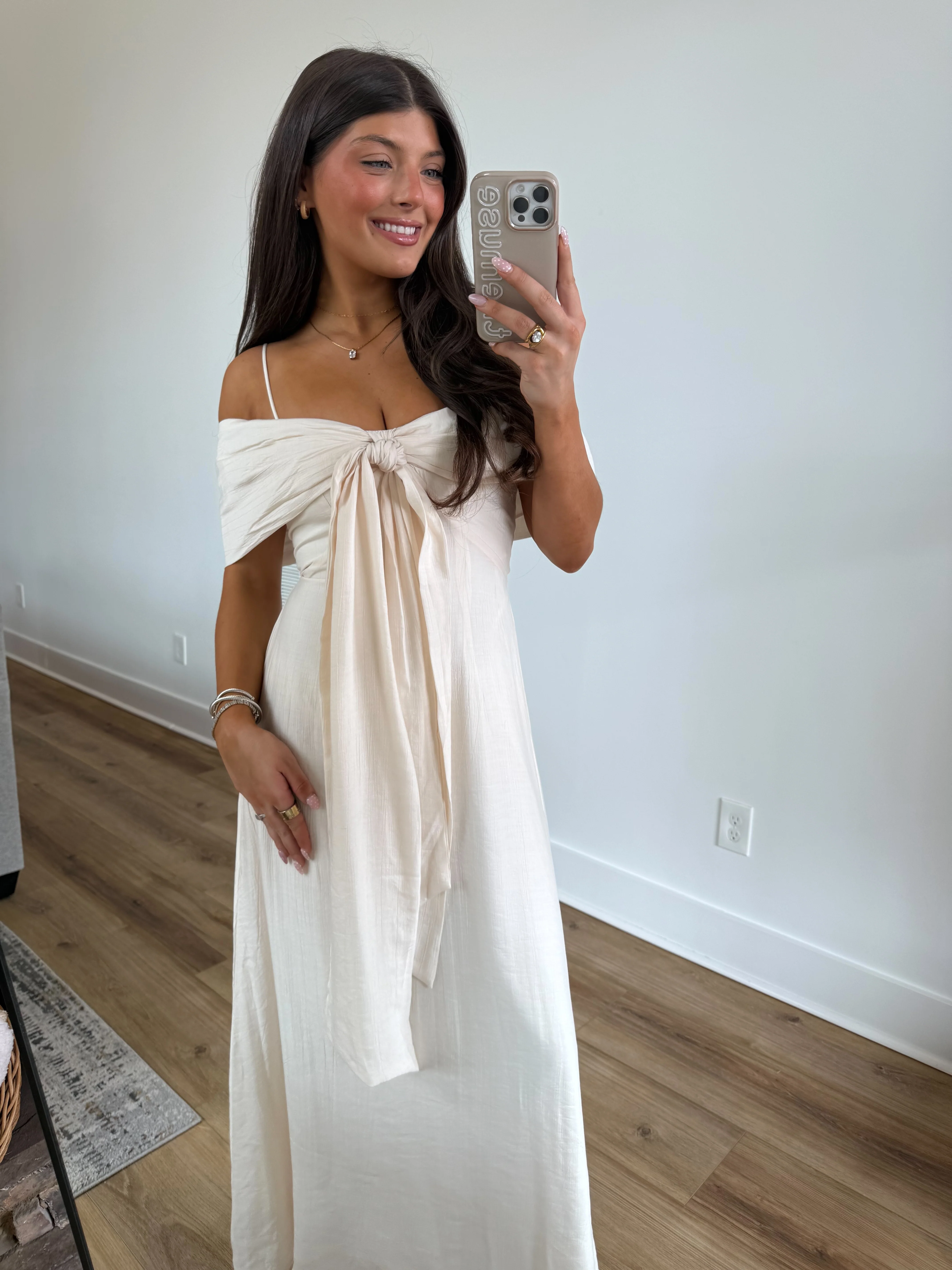Tied to You Midi Dress - Image 4
