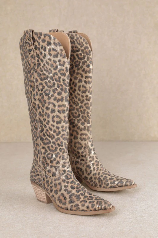 Toledo Leopard Cowgirl Boot (Restock) - Image 2