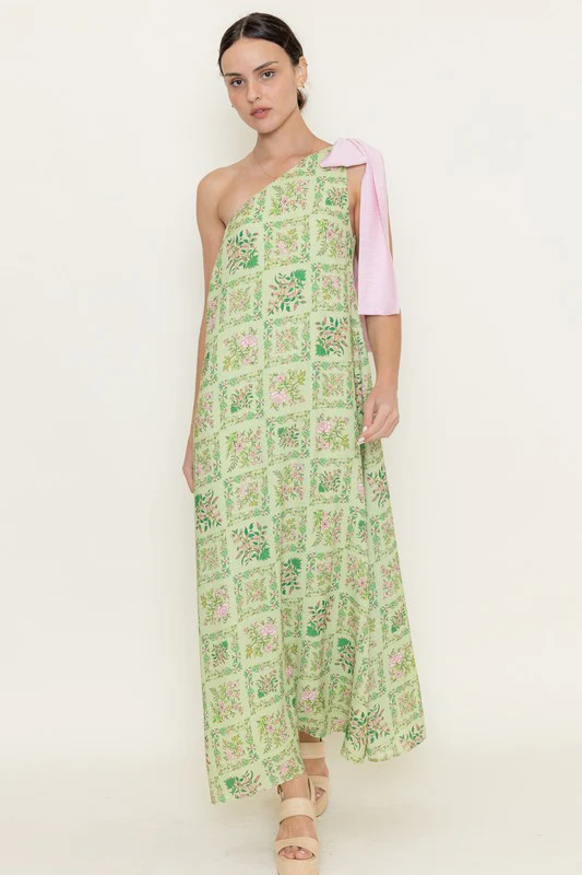 Townes One Shoulder Maxi - Image 5