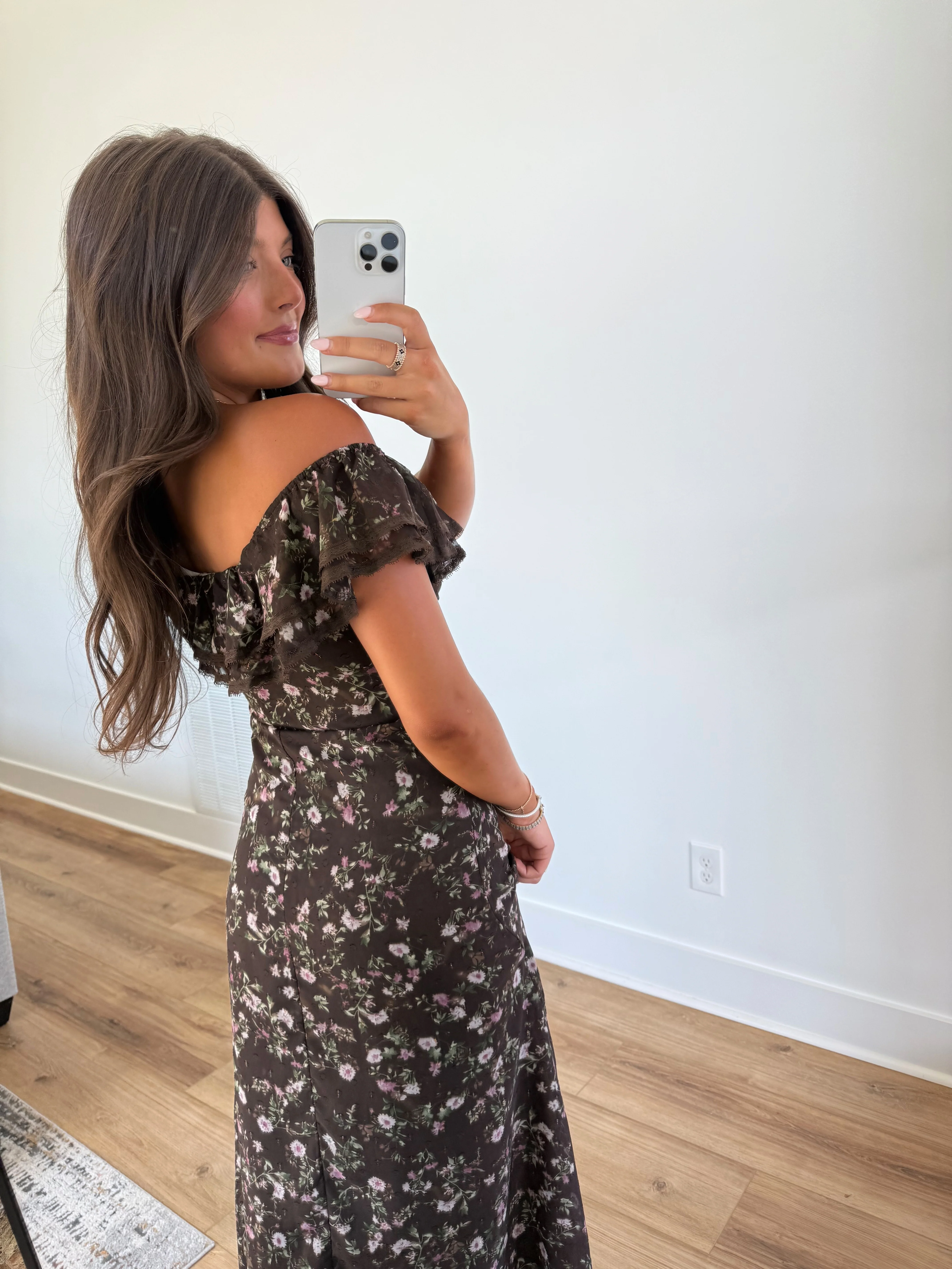 Twilight Bloom Maxi Gown - Image 4