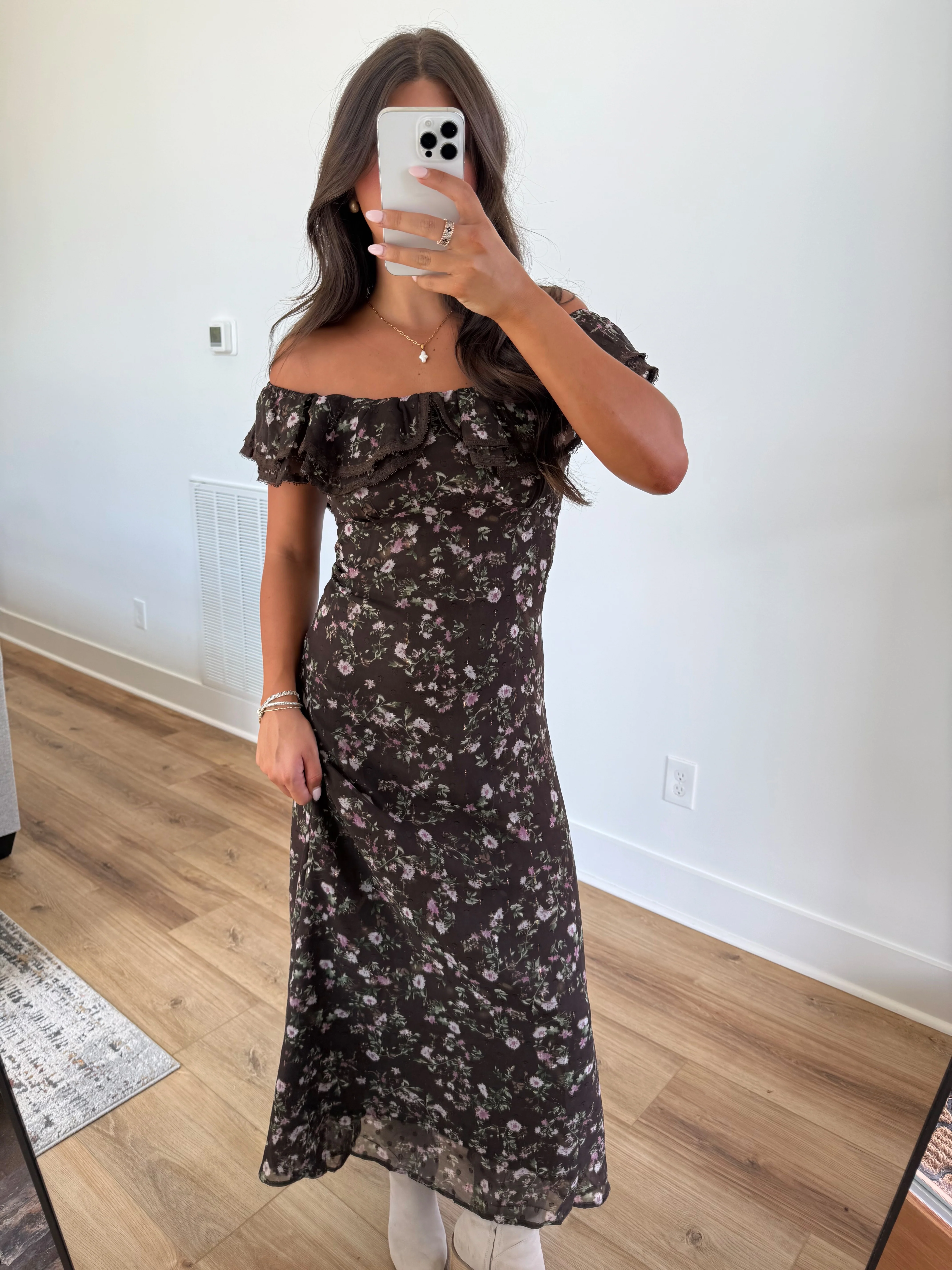 Twilight Bloom Maxi Gown - Image 7
