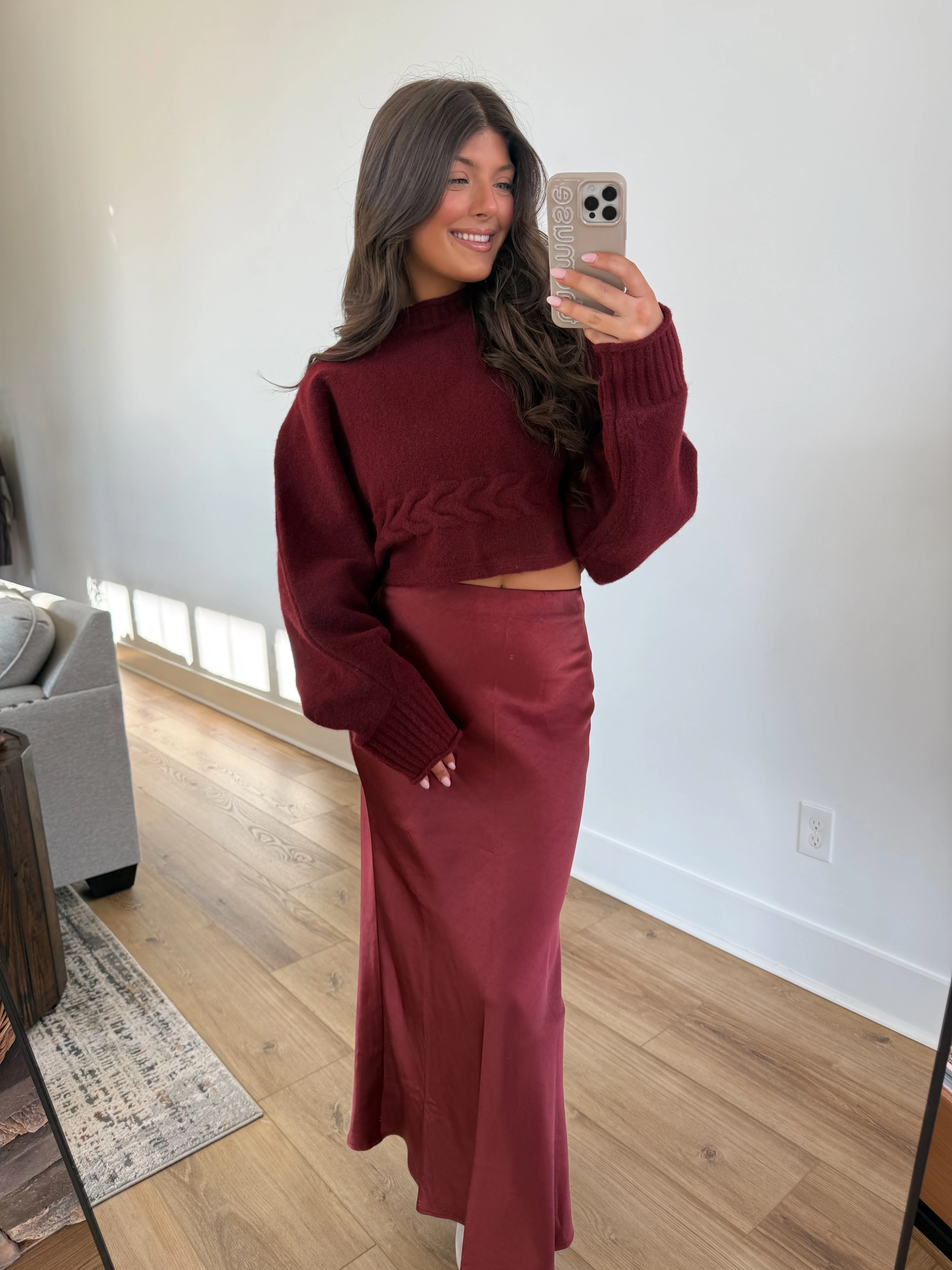 Twisted Cranberry Sweater - Image 6