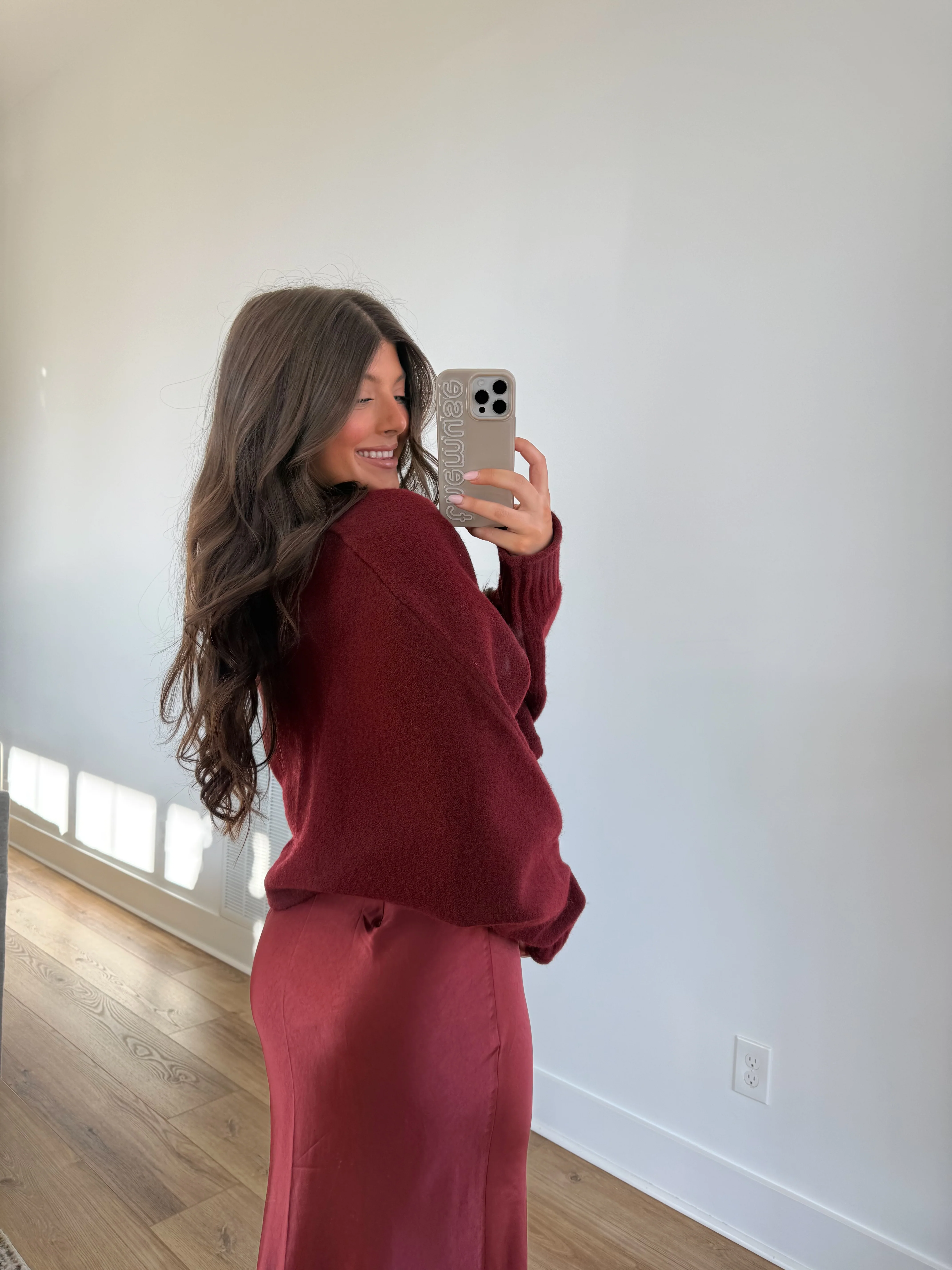 Twisted Cranberry Sweater - Image 7