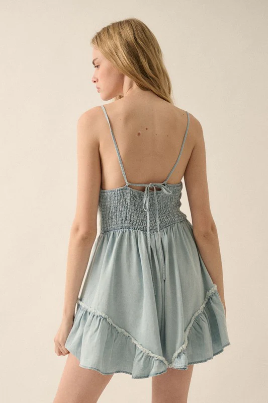 Two-Step Denim Romper - Image 8