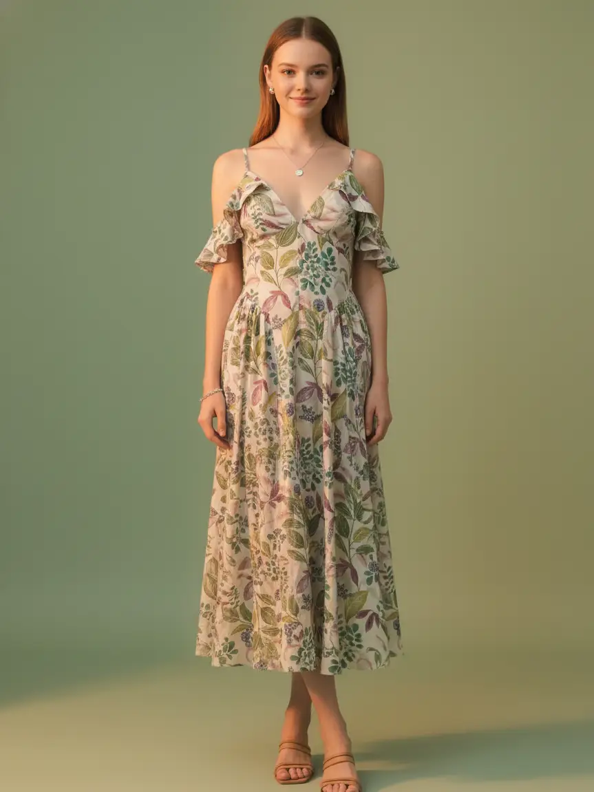 Vintage Meadow Maxi - Image 5