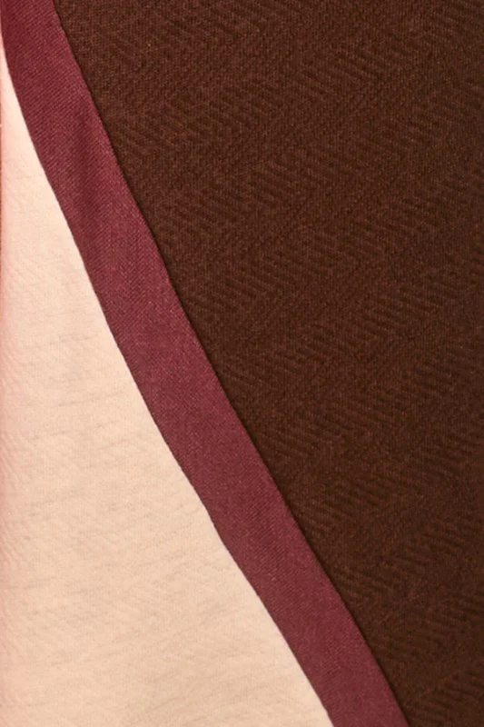 Weekend Colorblock Pants (Brown/Cream) - Image 6