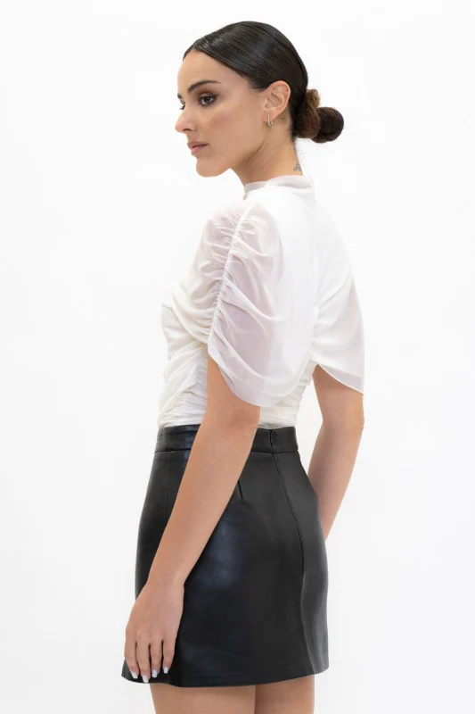 White Ruch Cape Top - Image 7