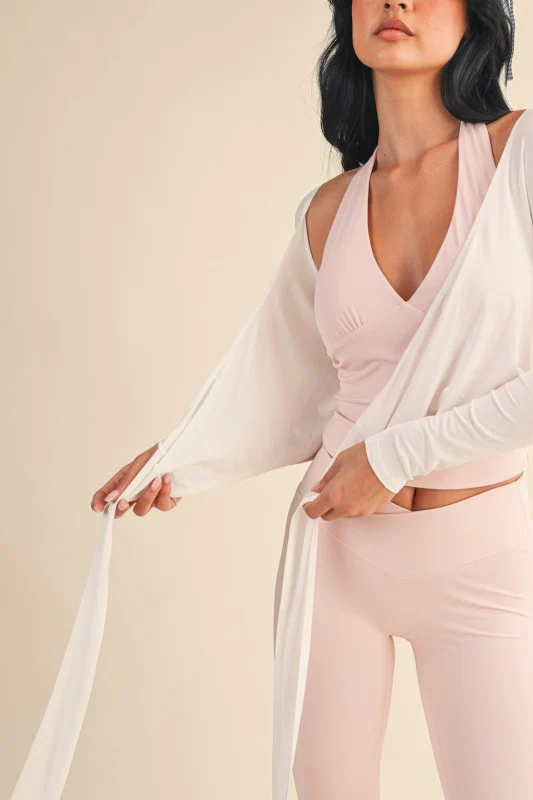 White Wrap Top - Image 11