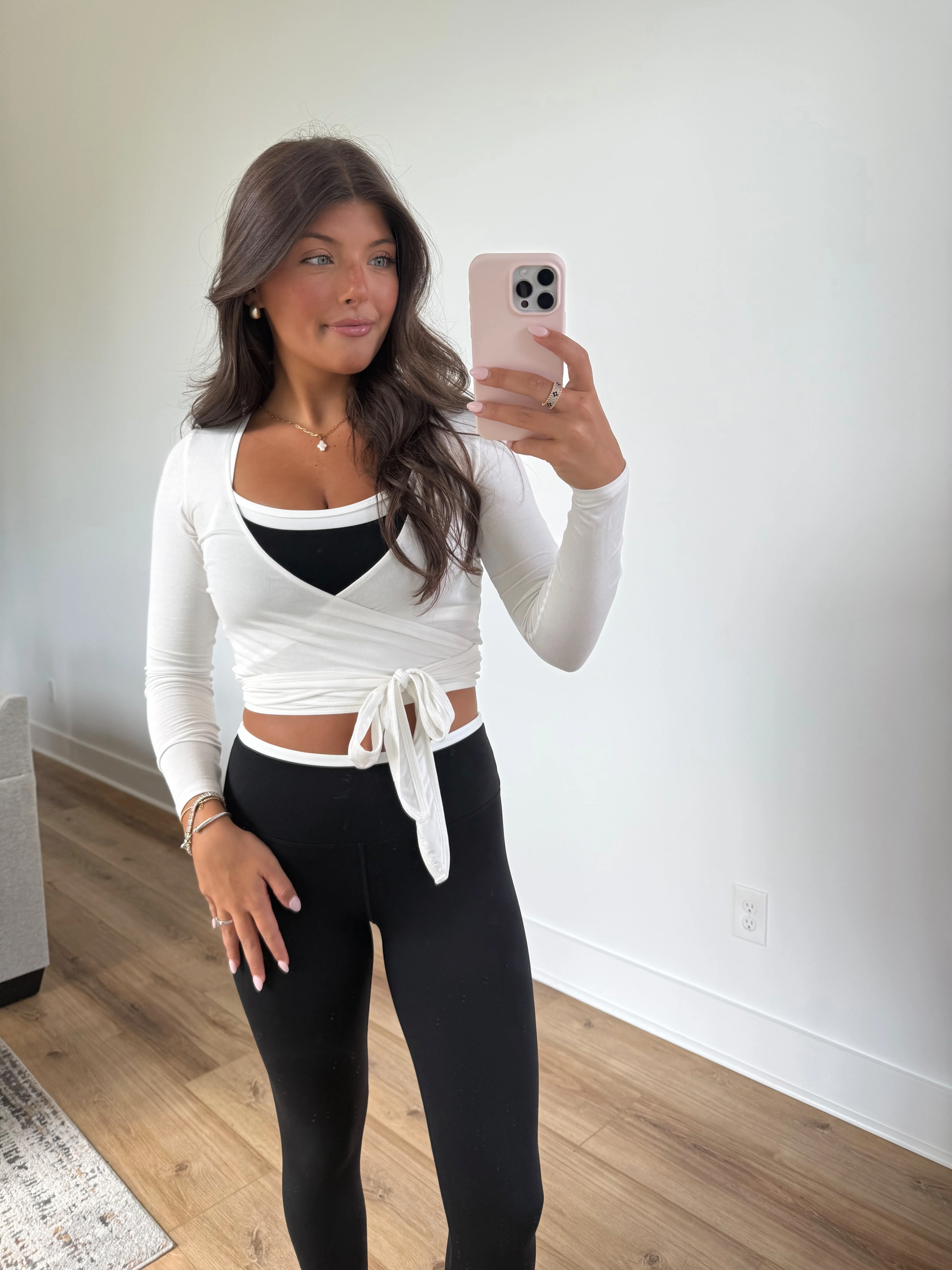 White Wrap Top - Image 5