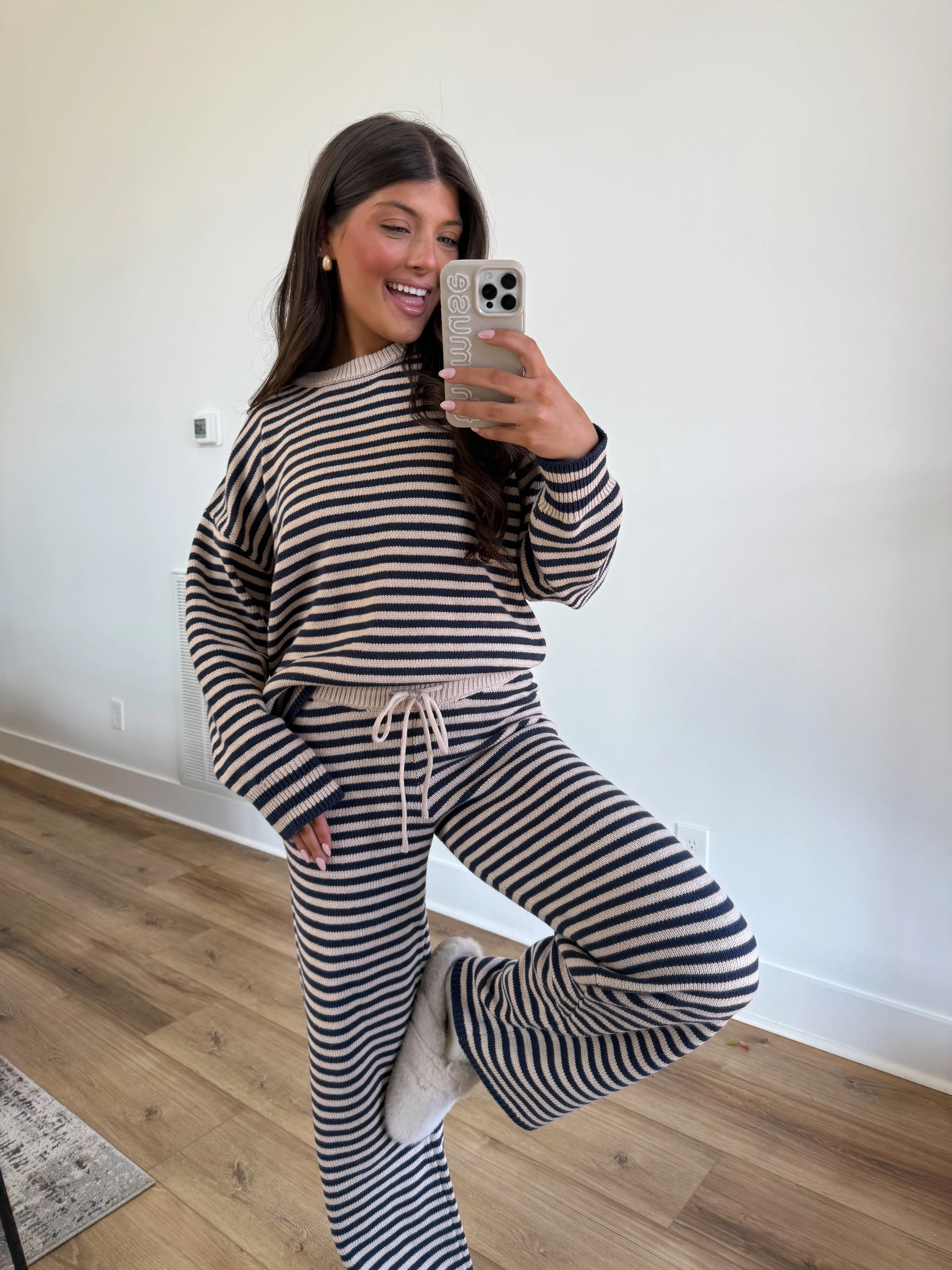 Winter Stripe Lounge Set (Restock) - Image 2