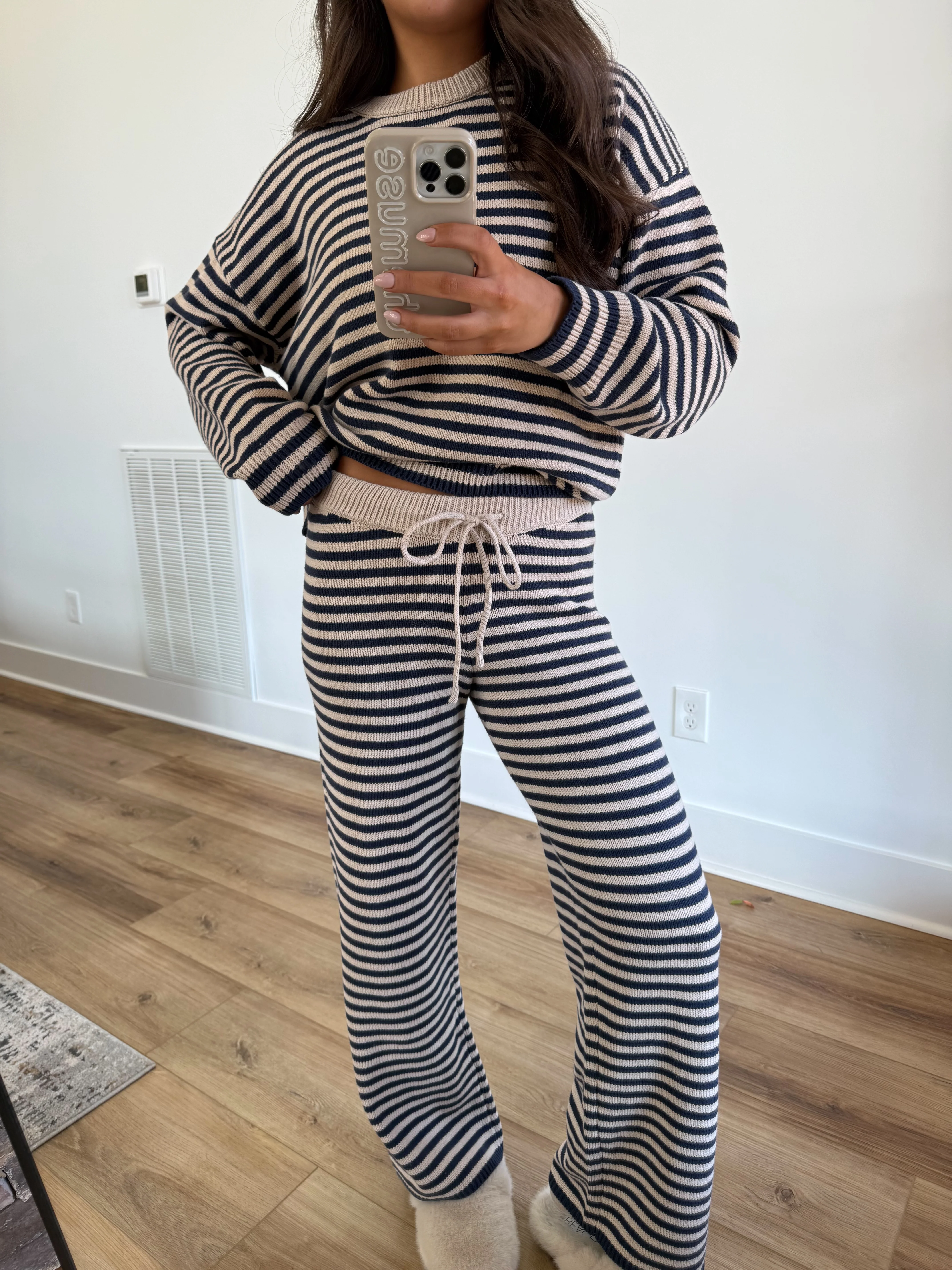 Winter Stripe Lounge Set (Restock) - Image 3