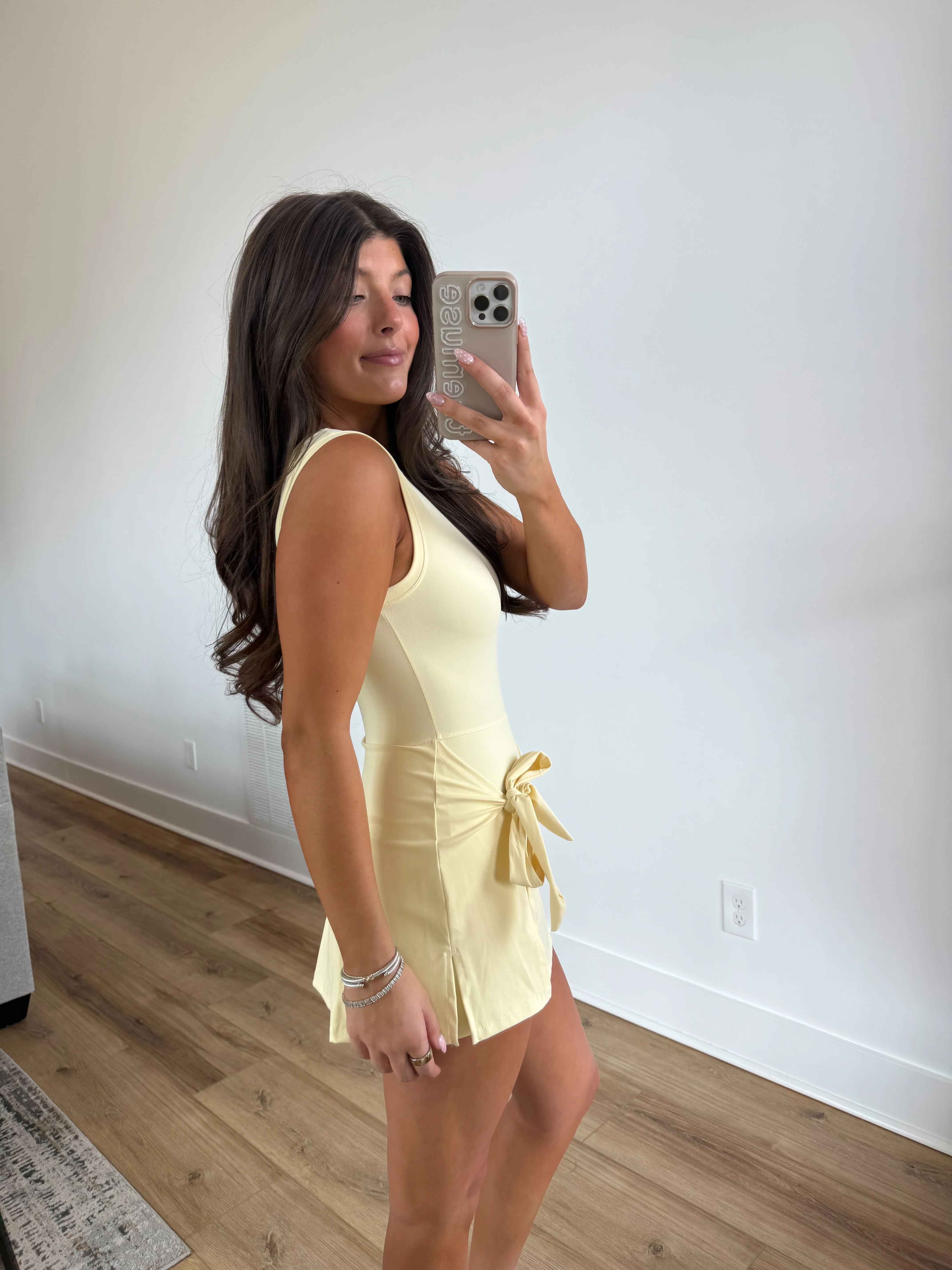 Wrap Romper (Lemon) - Image 4