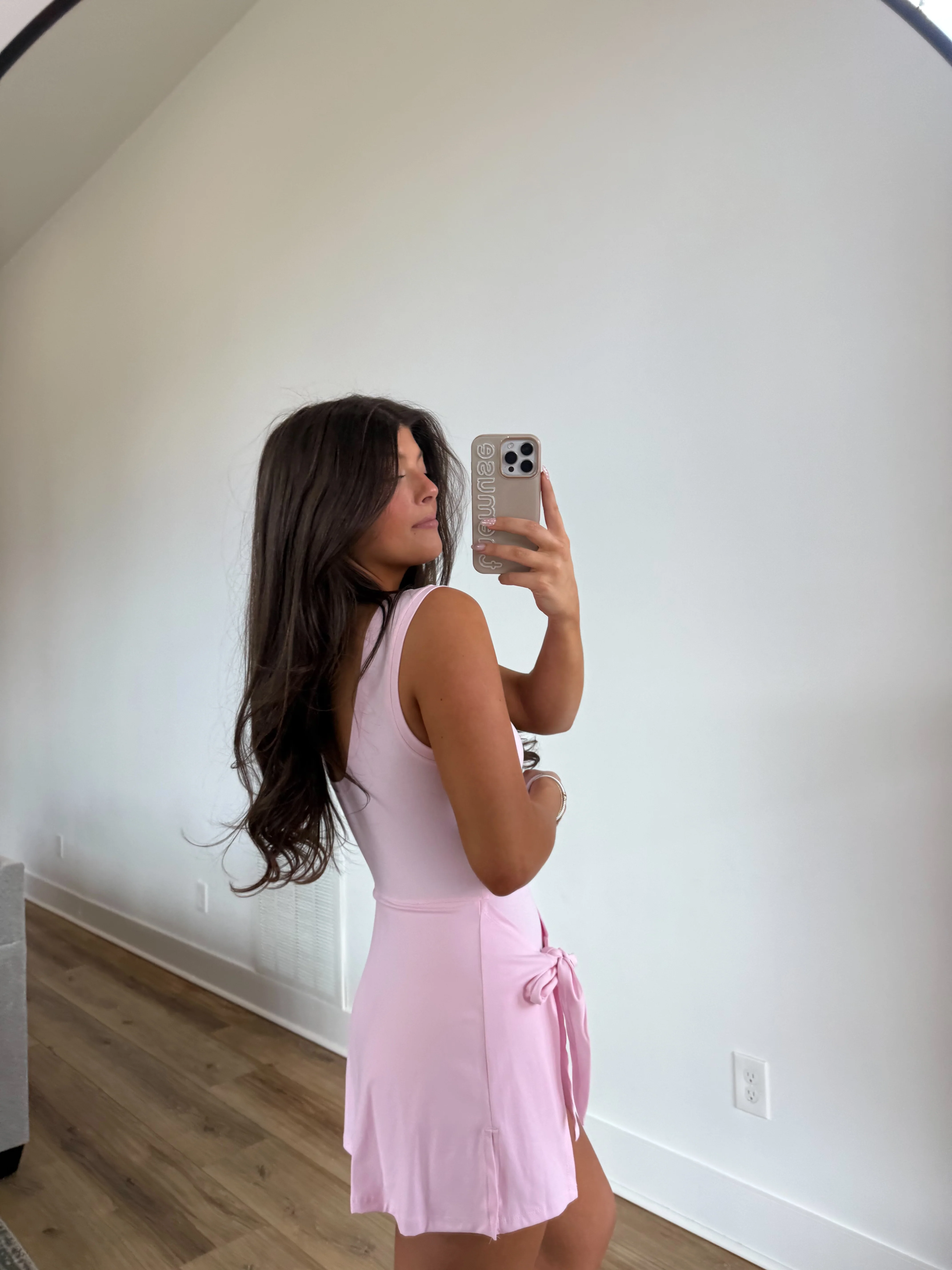 Wrap Romper (Pink) - Image 4
