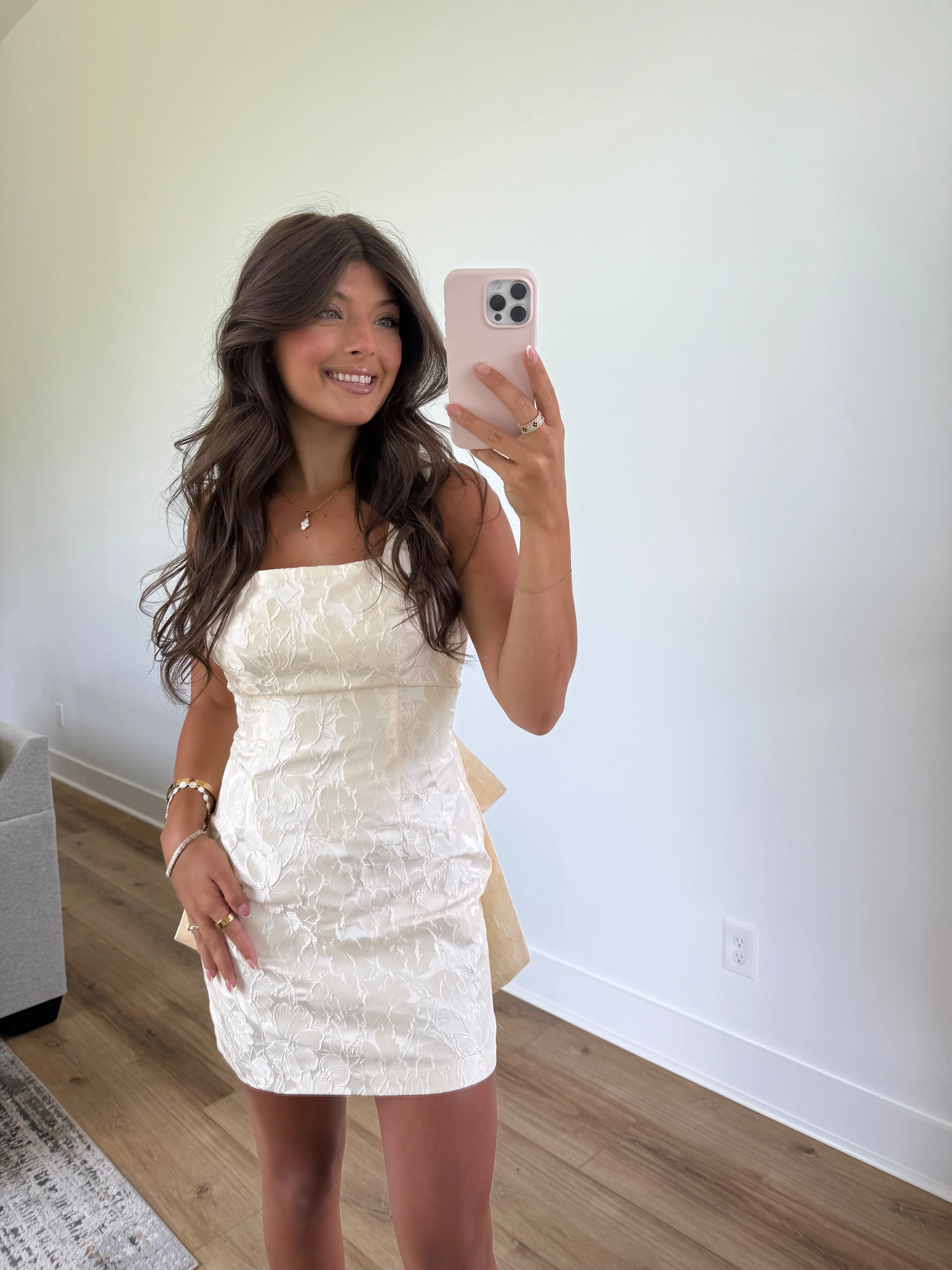Wrapped in Romance Mini Dress