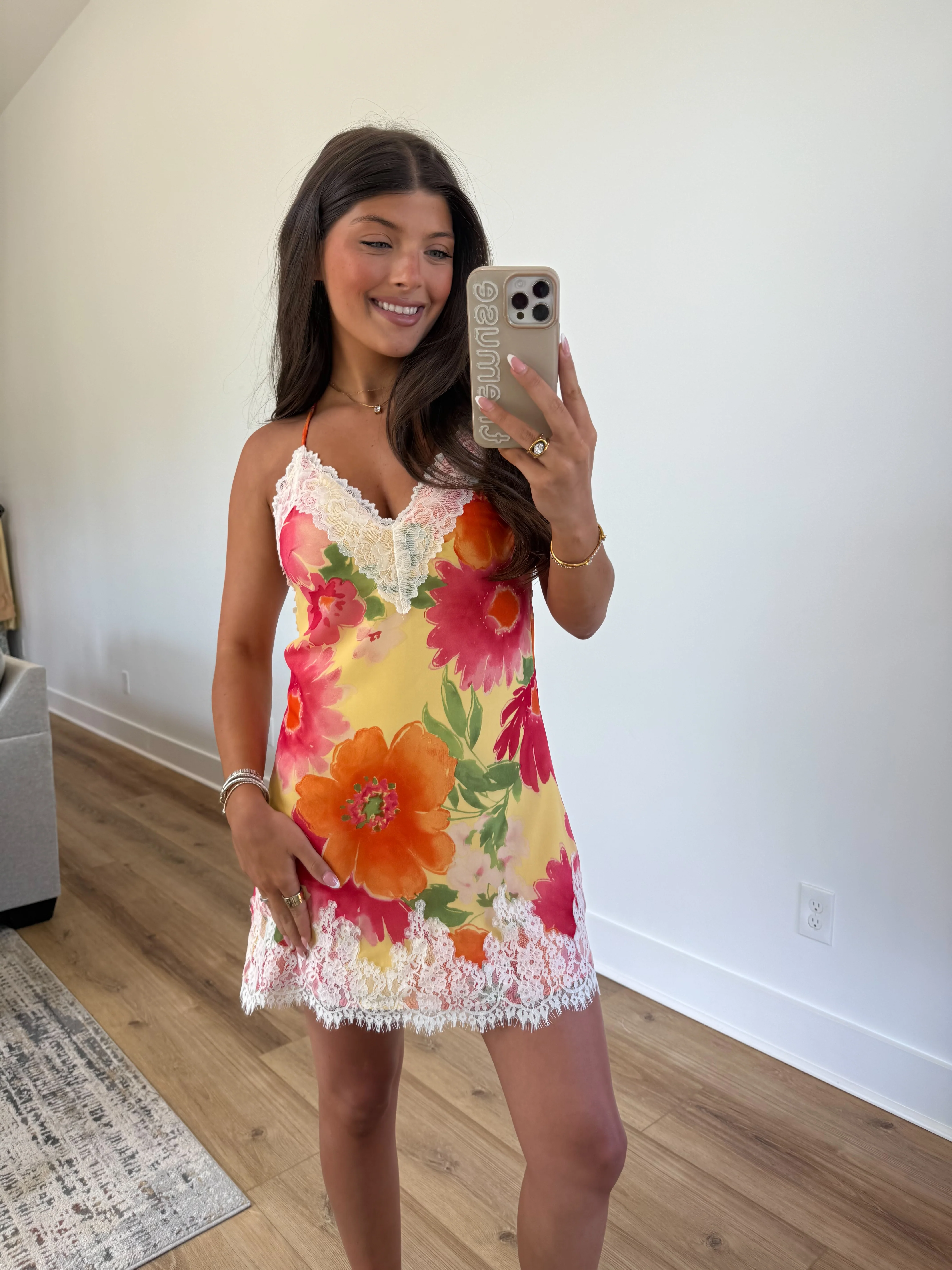 Zara Lace Mini Dress