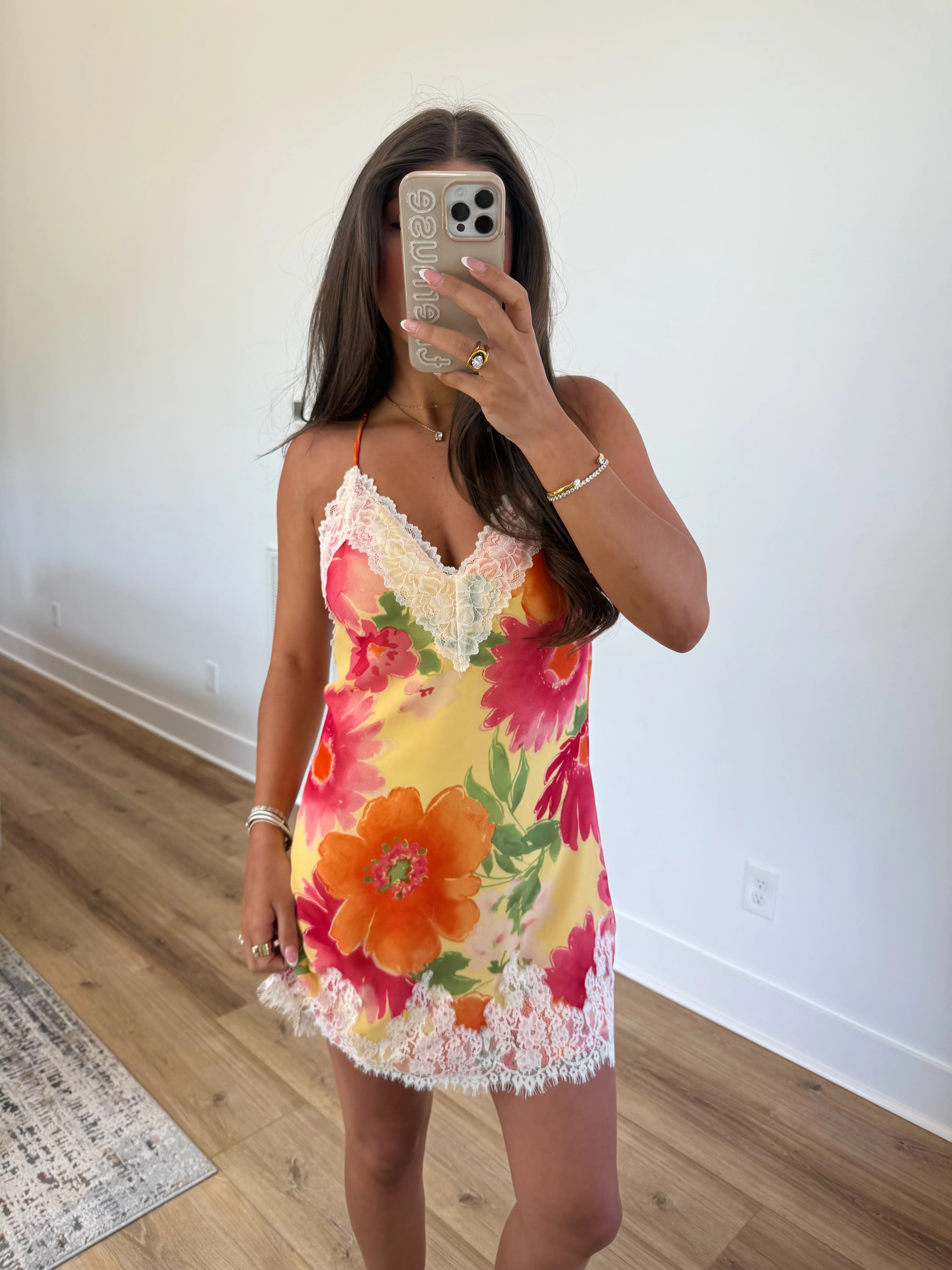 Zara Lace Mini Dress - Image 5
